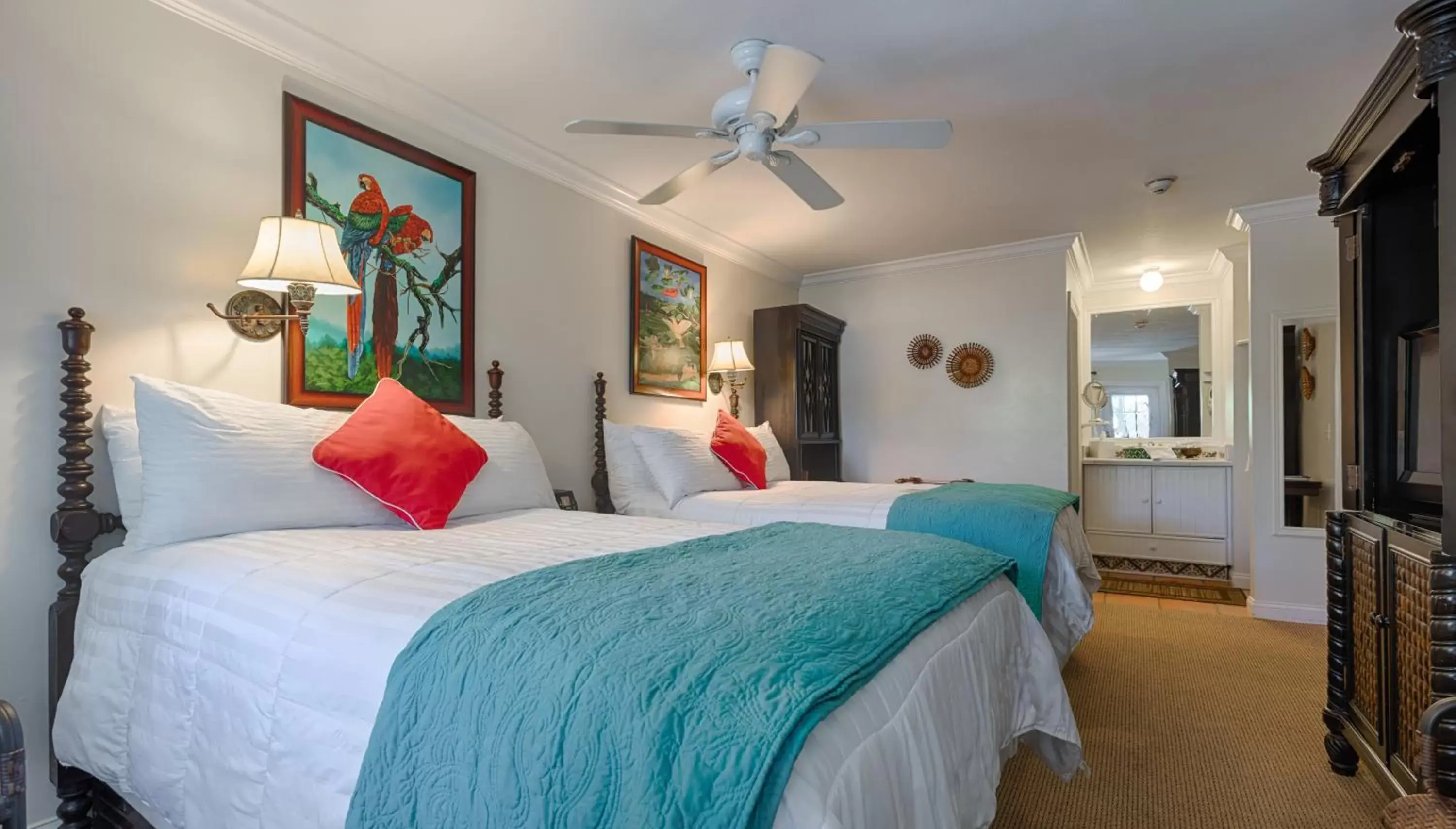 Bedroom, Room Photo in The Caribbean Court Boutique Hotel