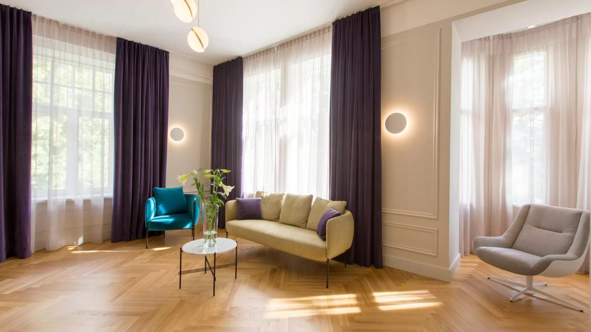 Living room in Park Hotel Viljandi