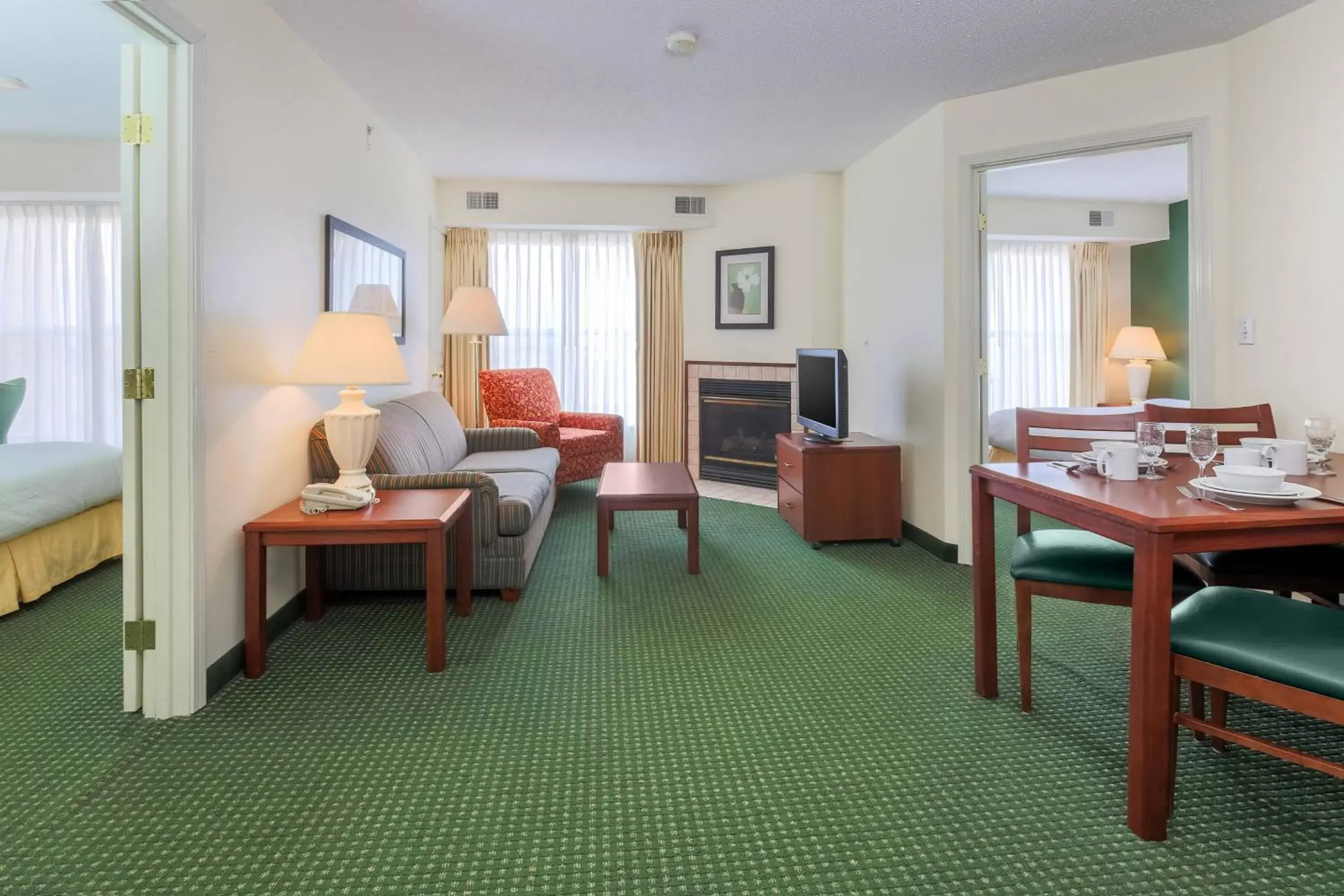 Bedroom, Seating Area in Residence Inn by Marriott Oklahoma City South