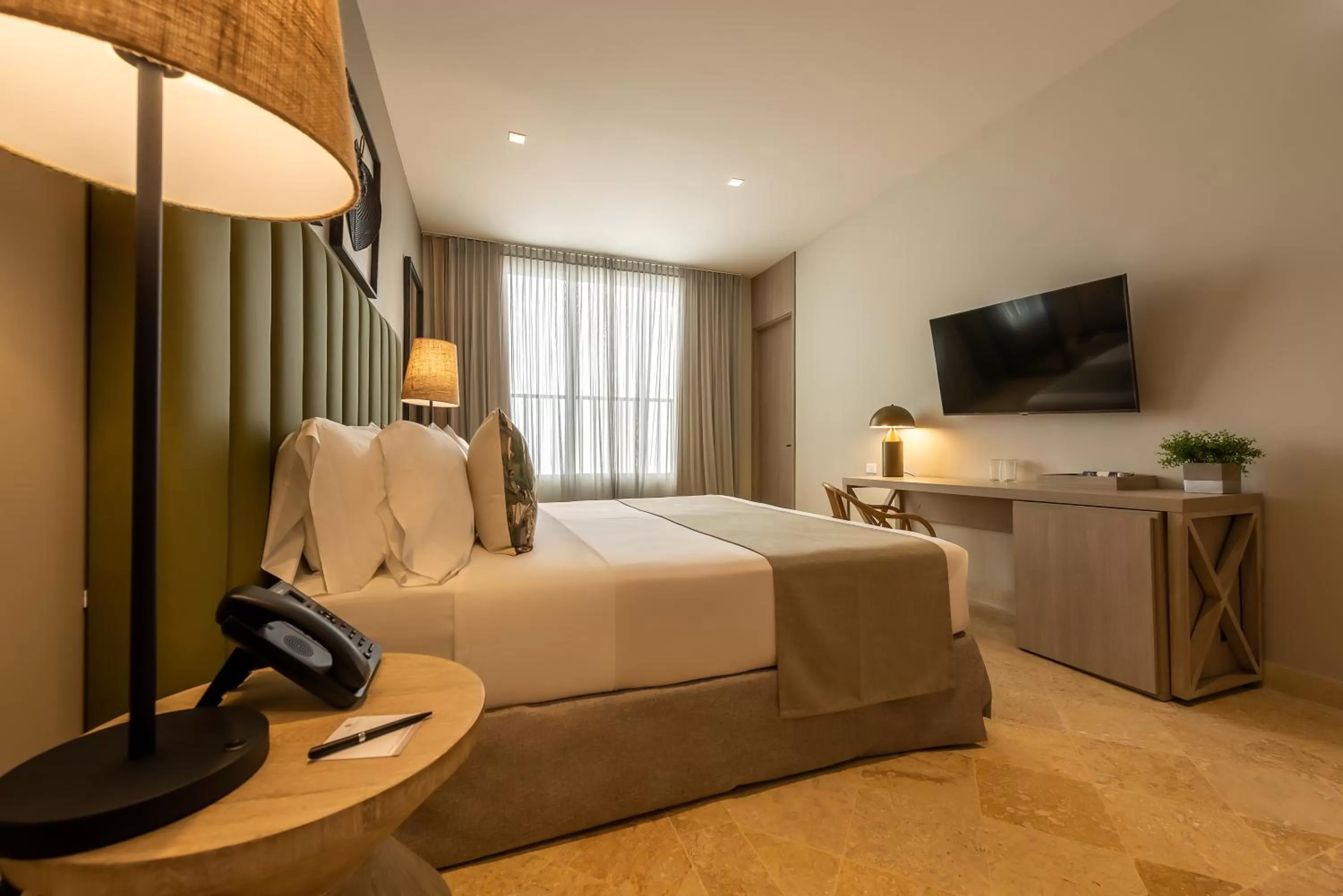 Bed in Madisson Boutique Hotel Cartagena