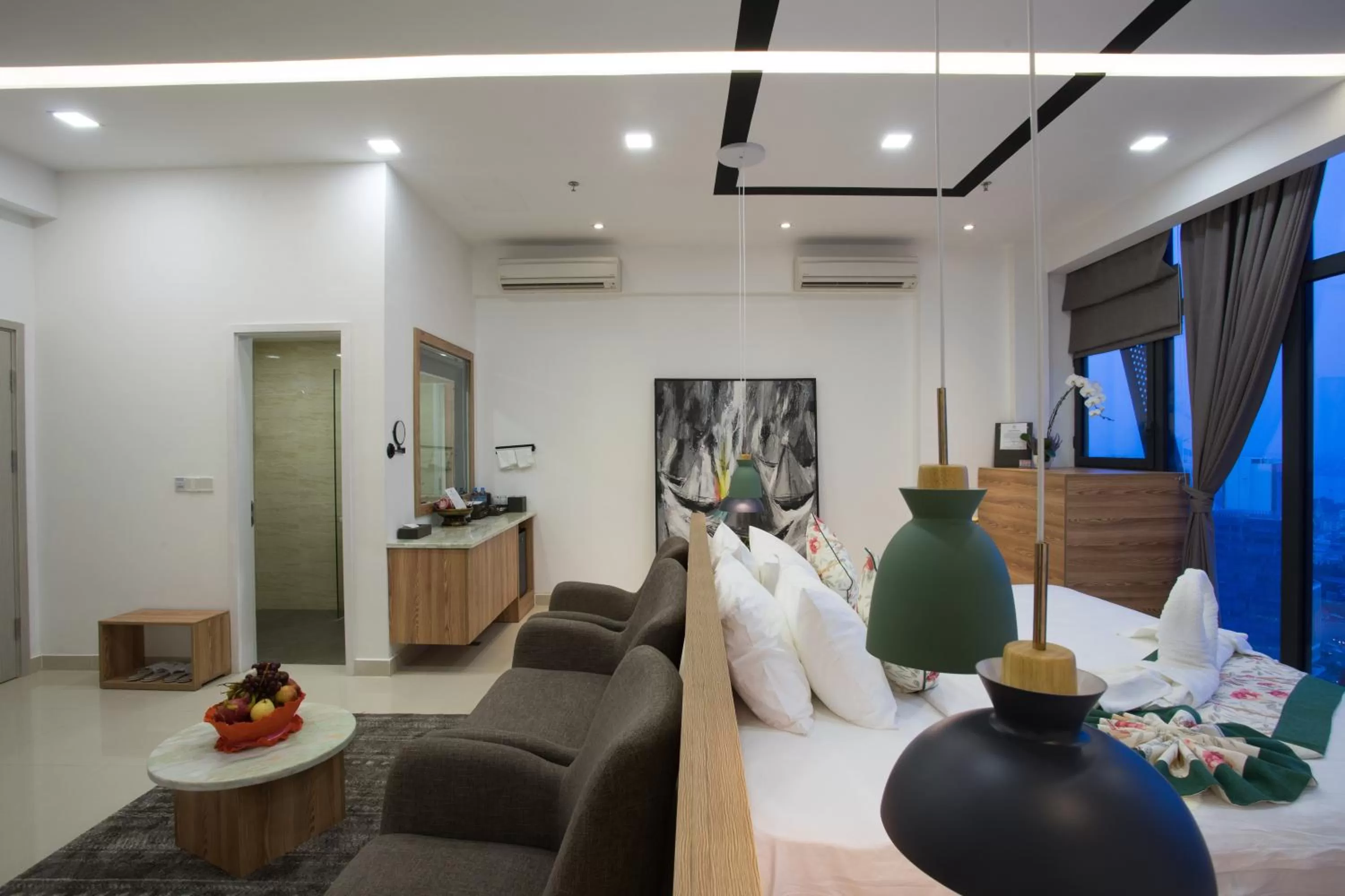 Living room in The Snowbell Hotel