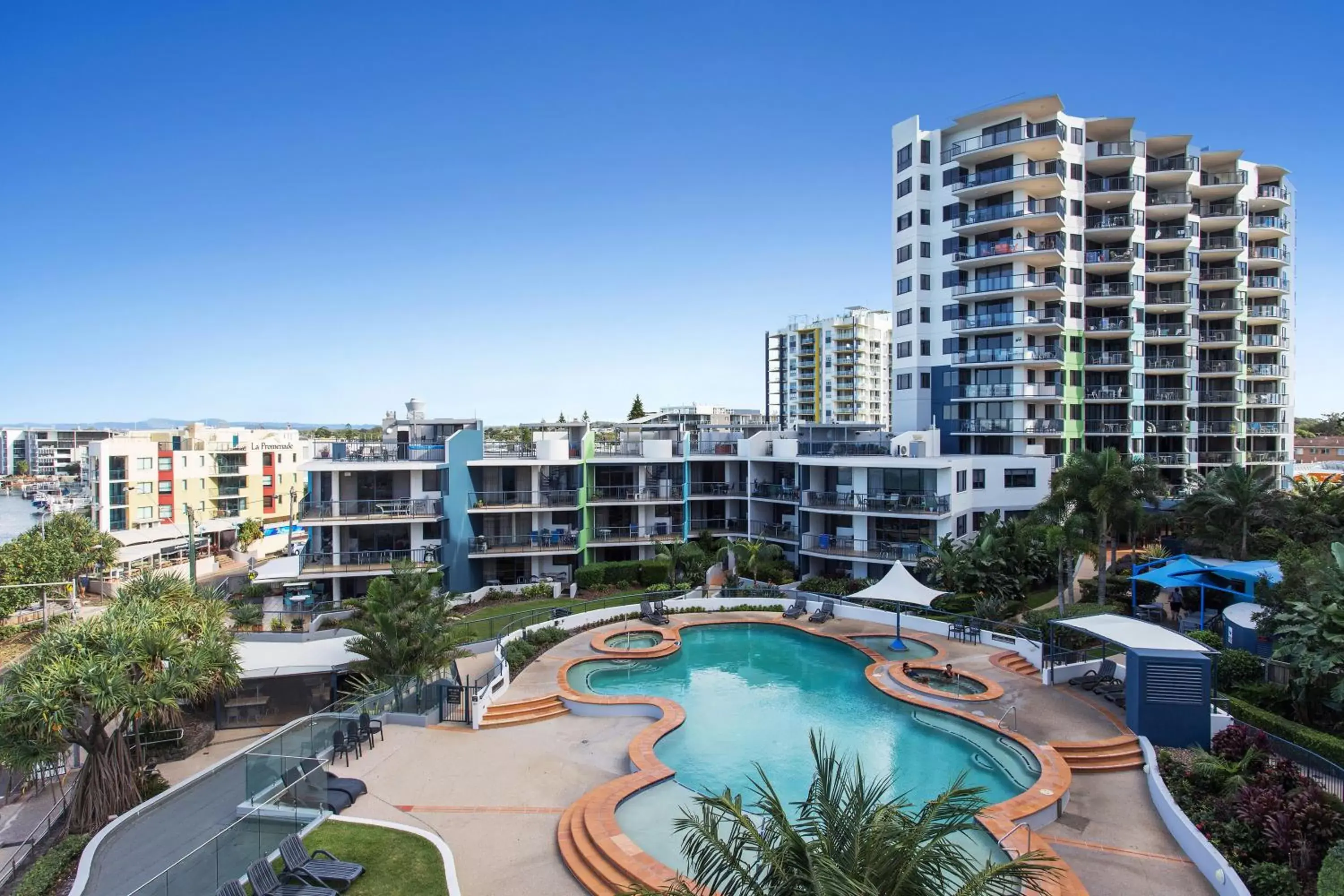 Swimming pool, Pool View in BreakFree Grand Pacific