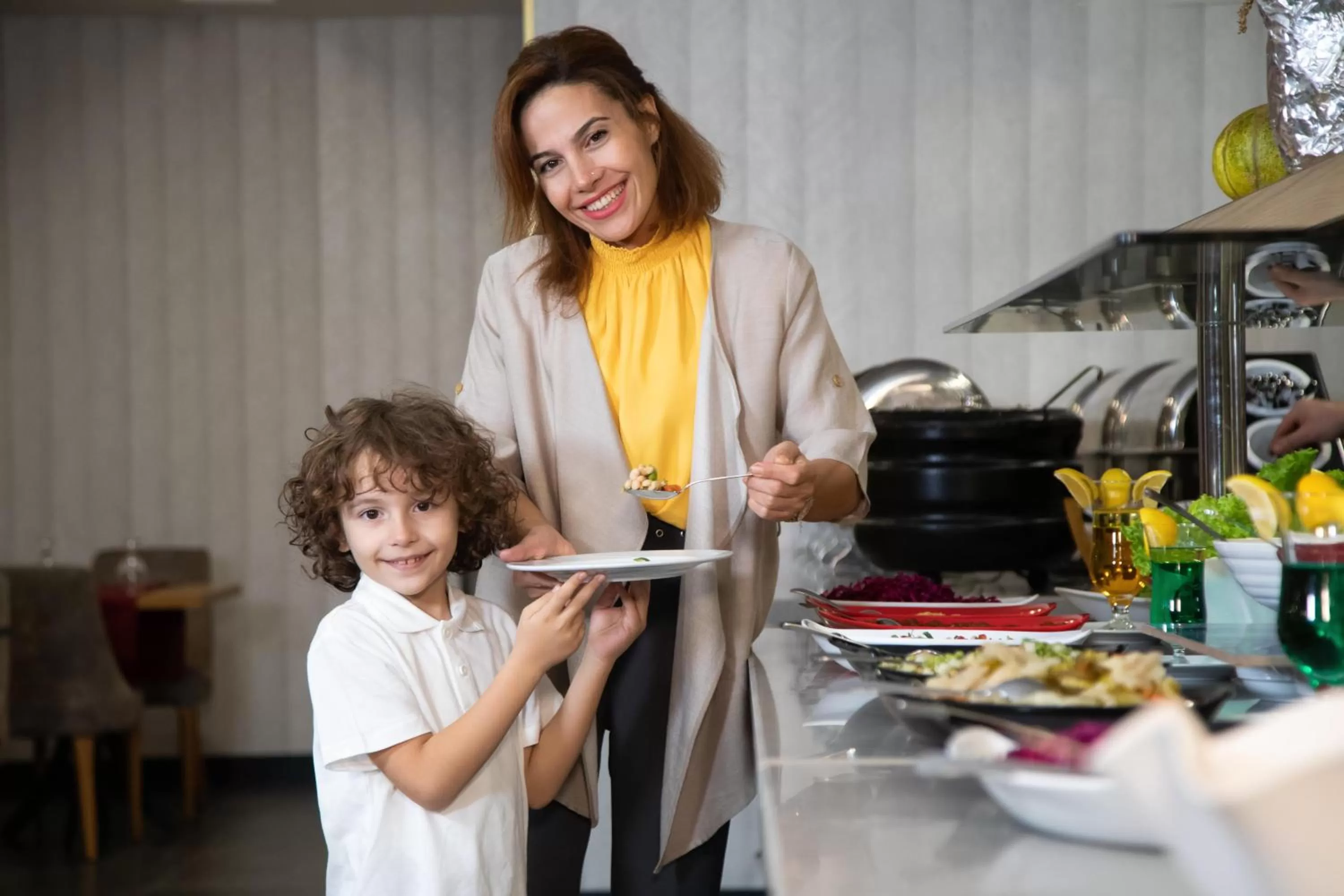 Food and drinks in Ipeksoy Thermal Hotel