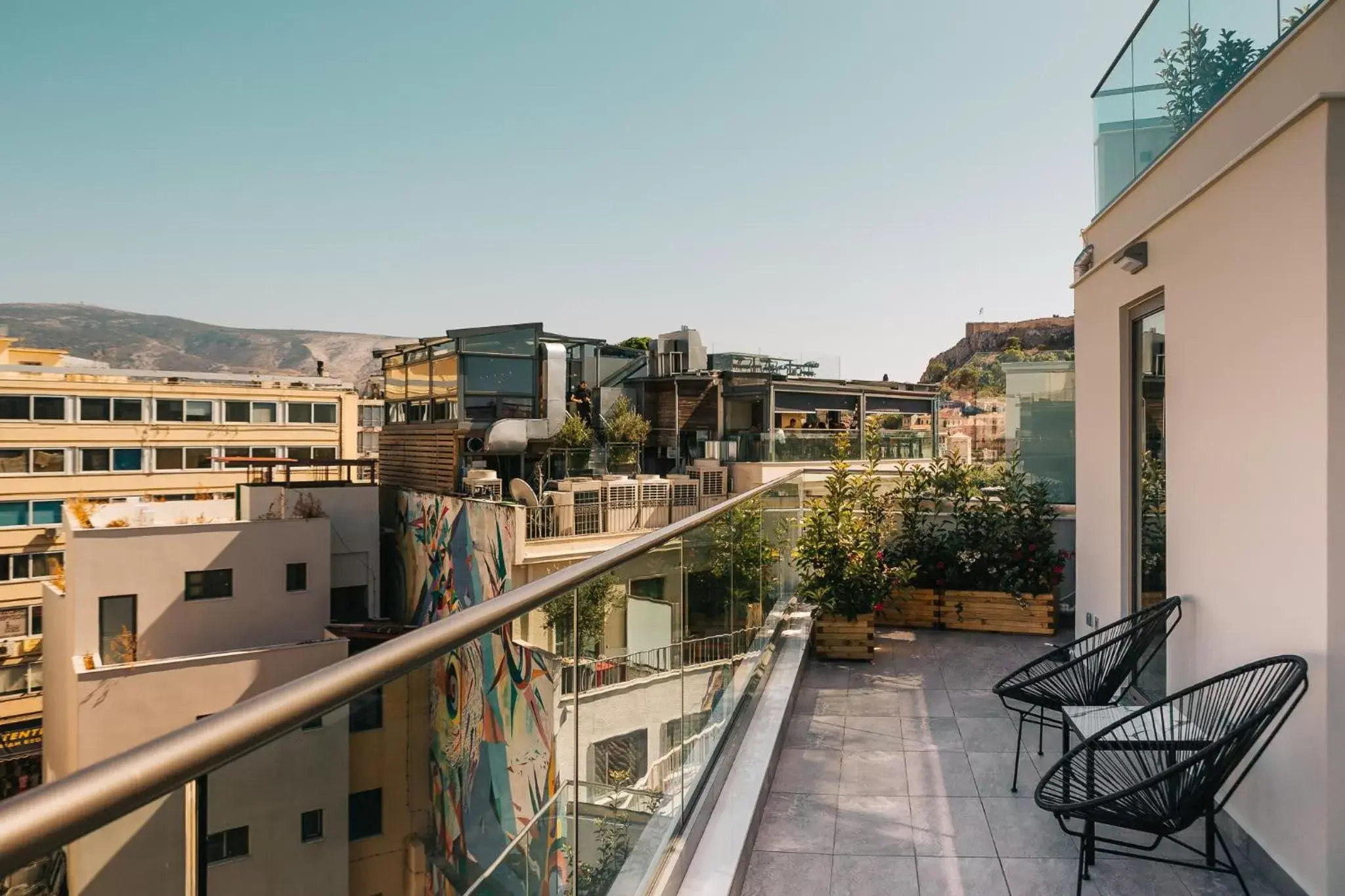 Balcony/Terrace in 360Degrees Pop Art Hotel