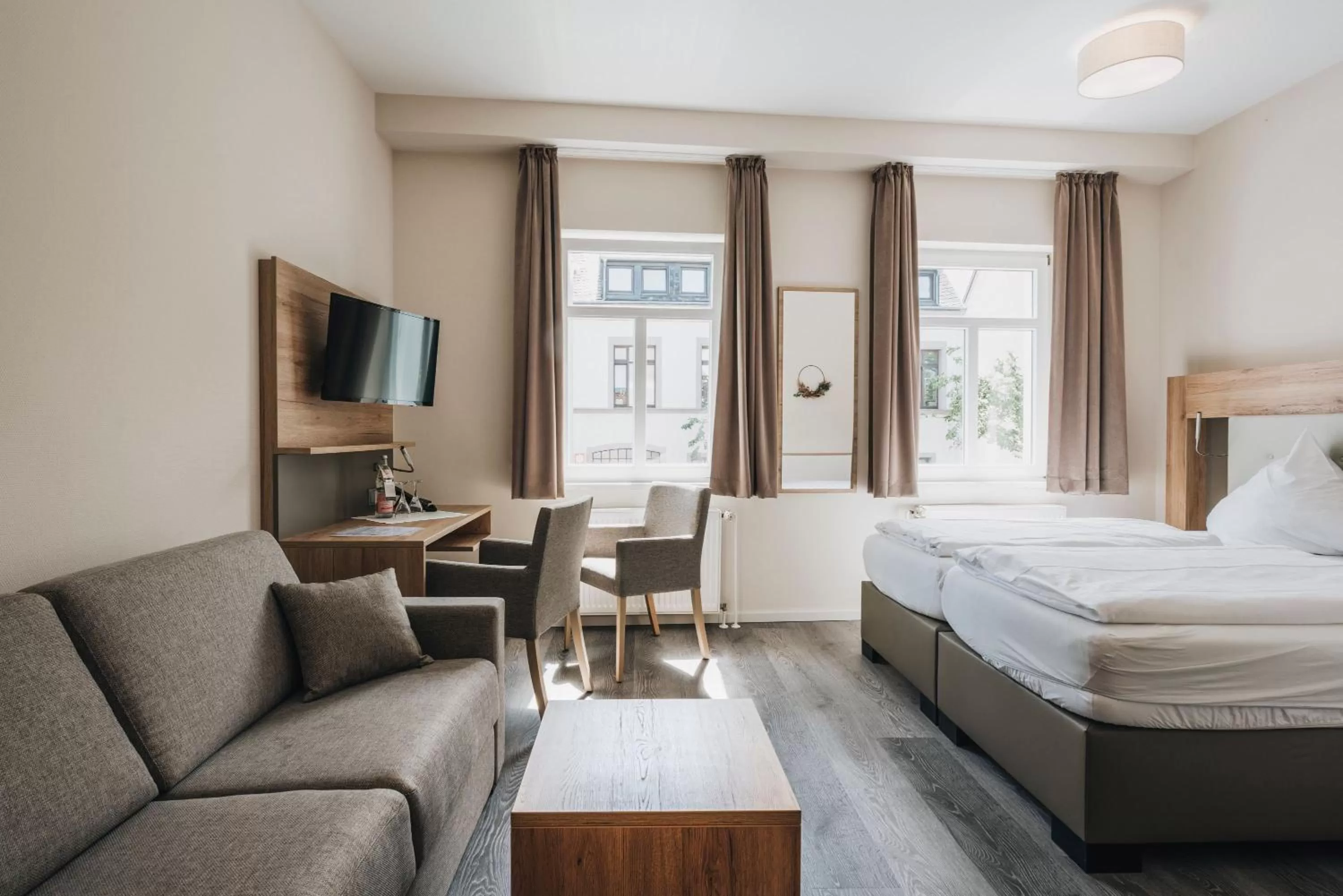 Bed in Hotel Restaurant Roemer