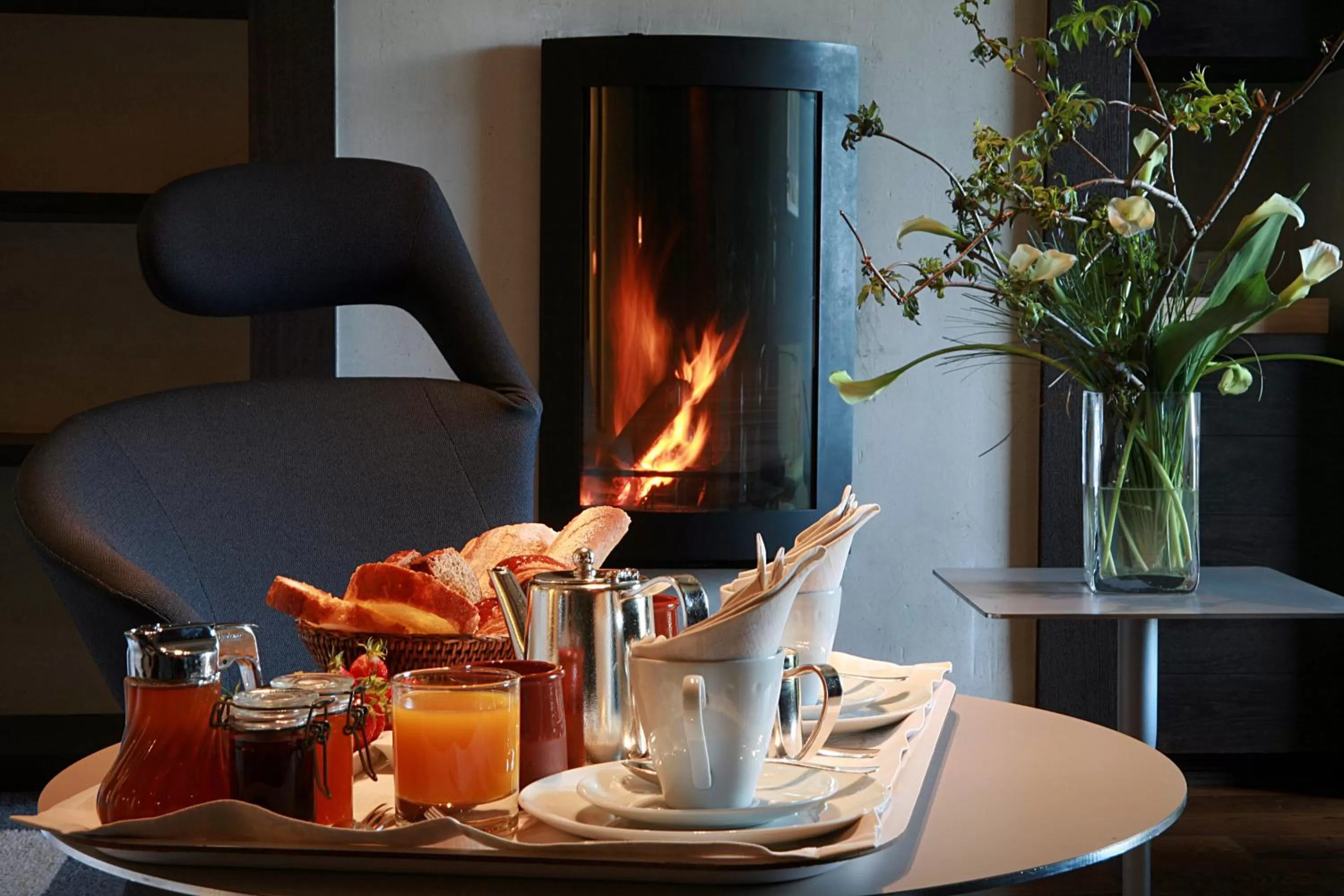 Food in Le Hameau Albert 1er - Relais & Châteaux