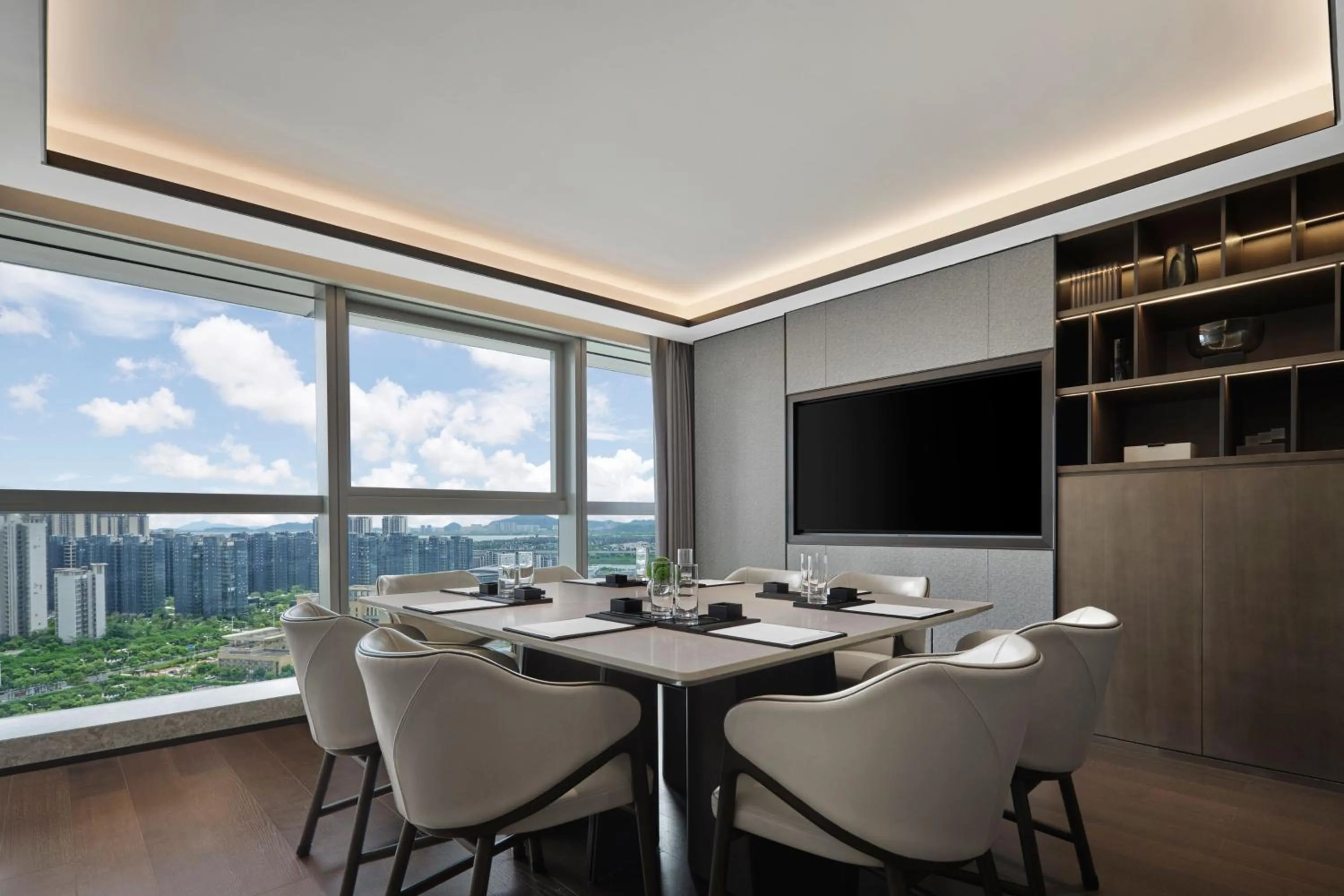 Lounge or bar in Zhuhai Marriott Hotel Jinwan