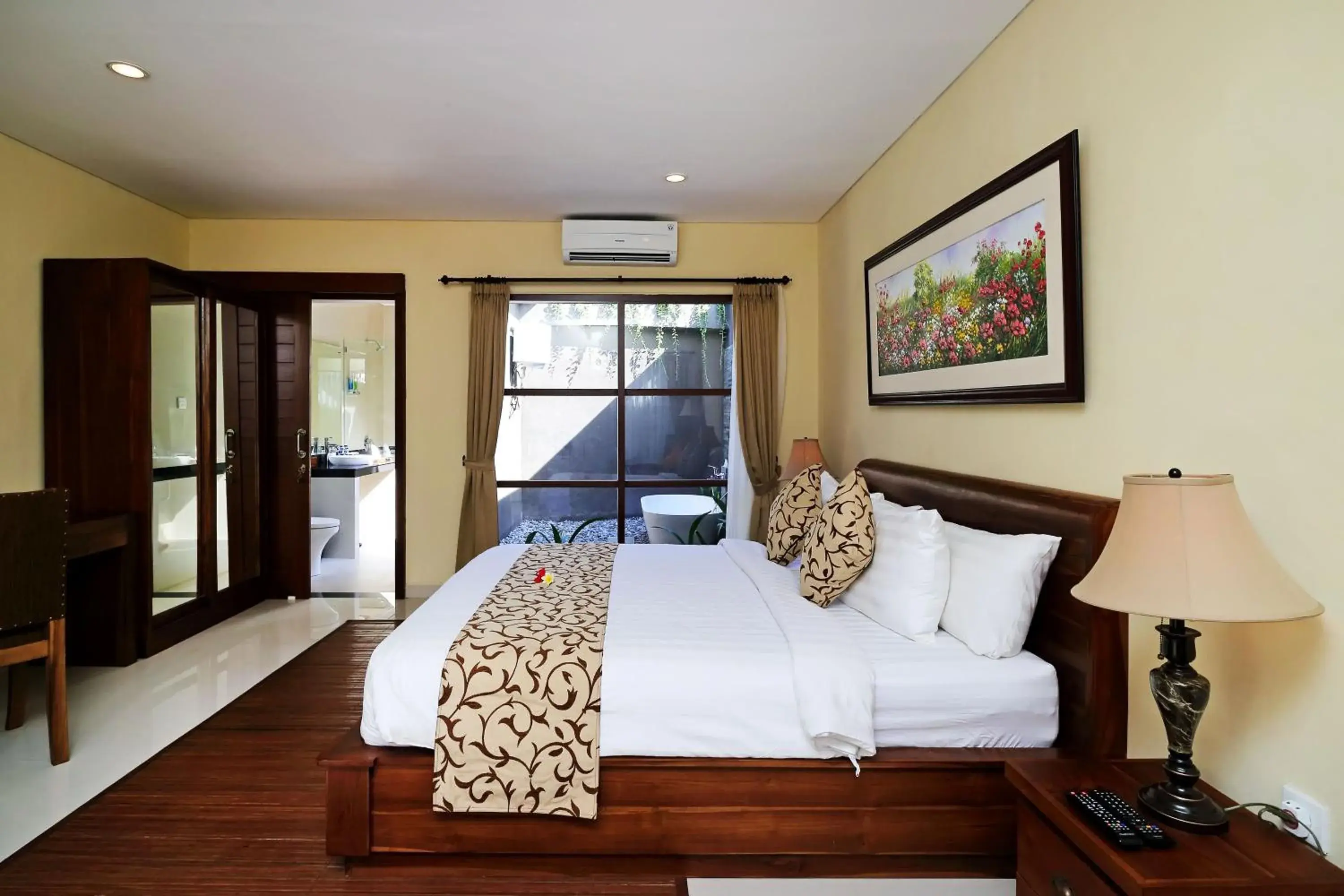 Bedroom in Kadiga Villas Ubud