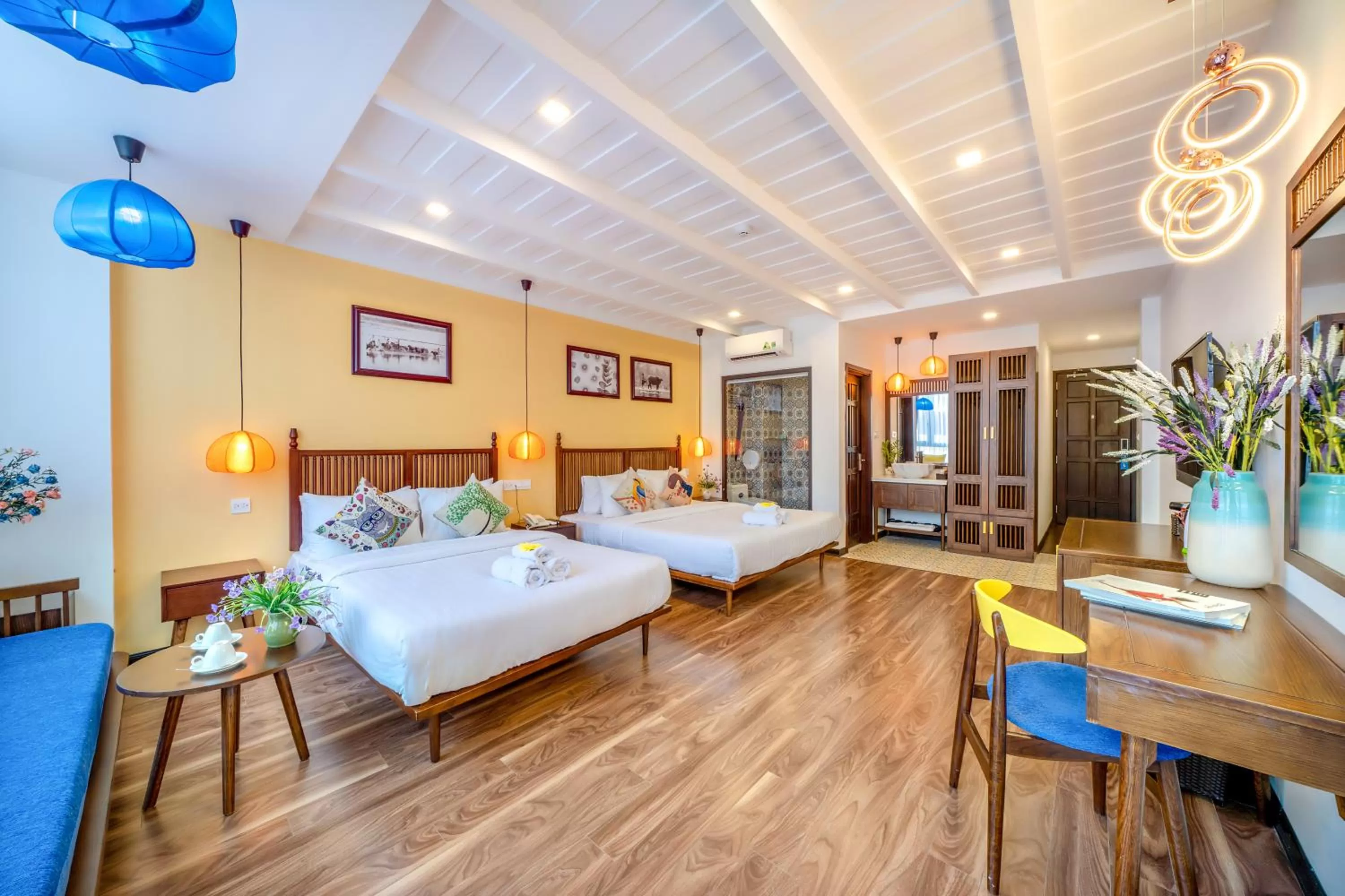 Bedroom, Bed in Son Trang Hotel Hoi An