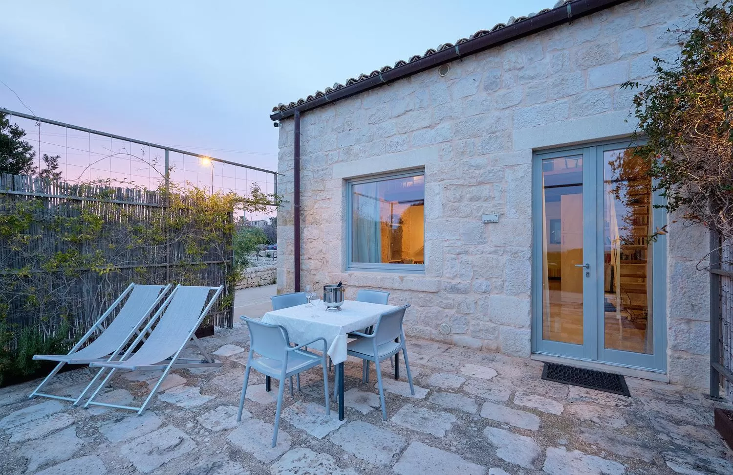 Patio in Petrantica Resort