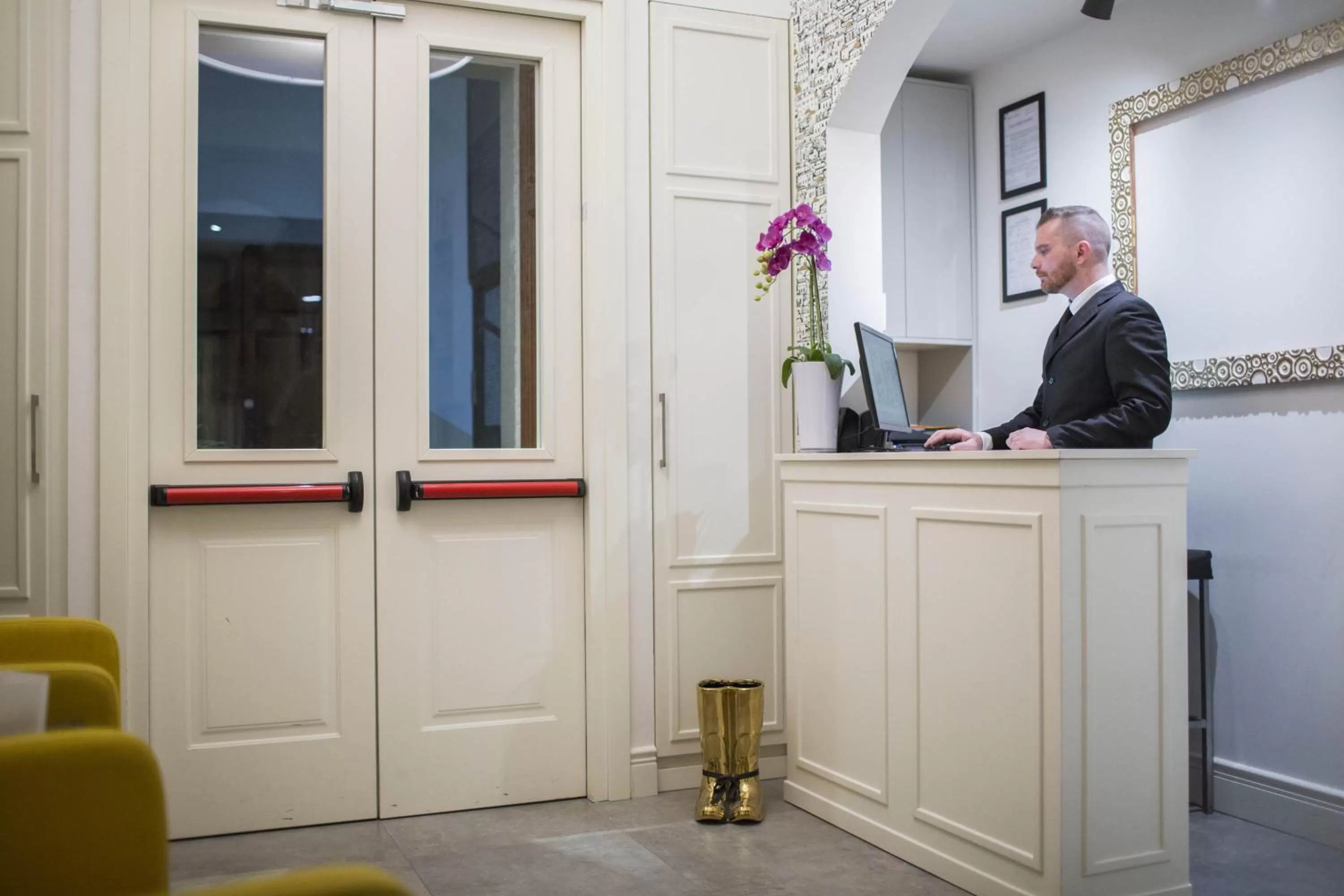 Lobby or reception in Dedo Boutique Hotel