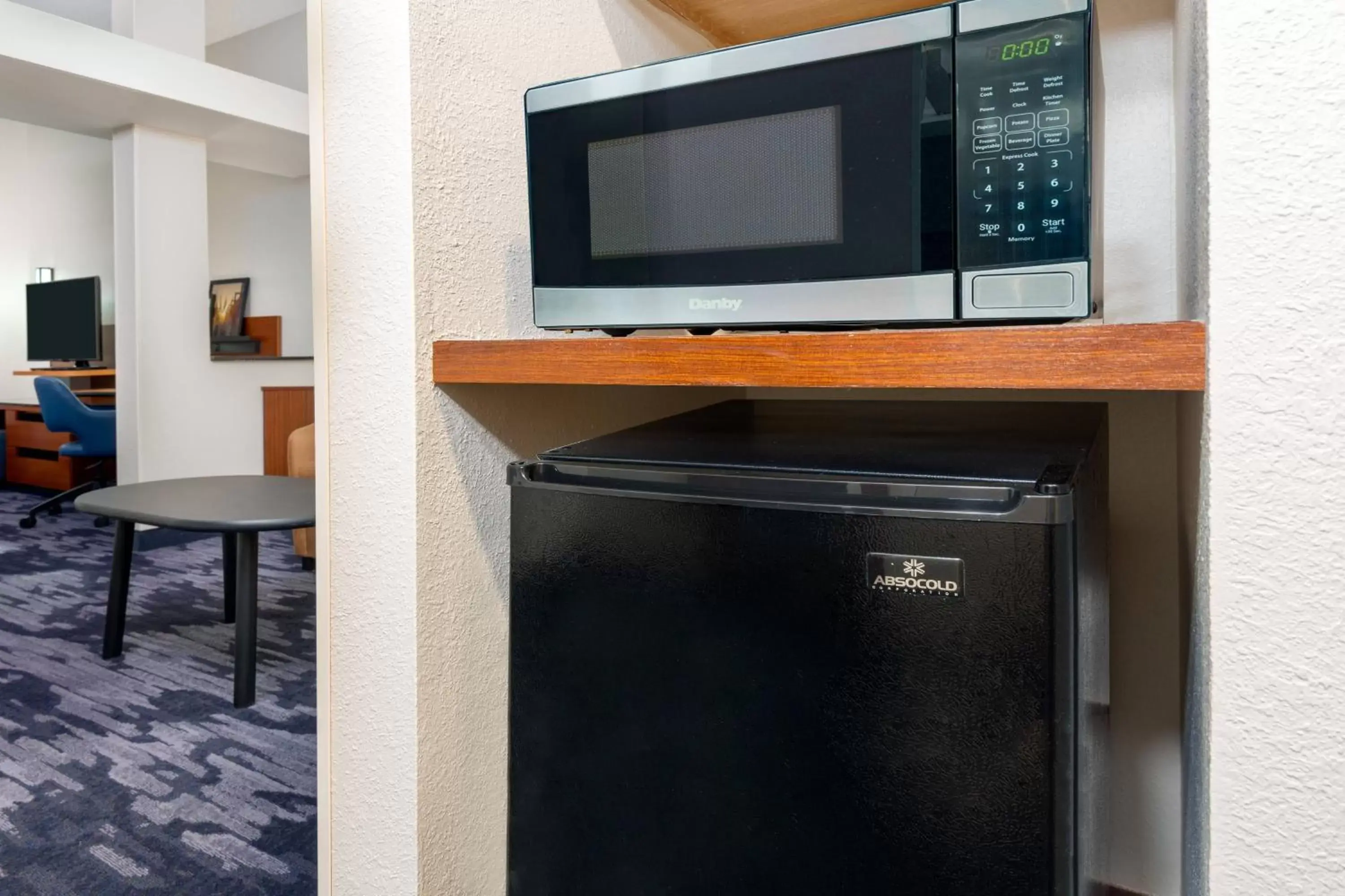 Photo of the whole room, TV/Entertainment Center in Fairfield Inn and Suites by Marriott Clearwater