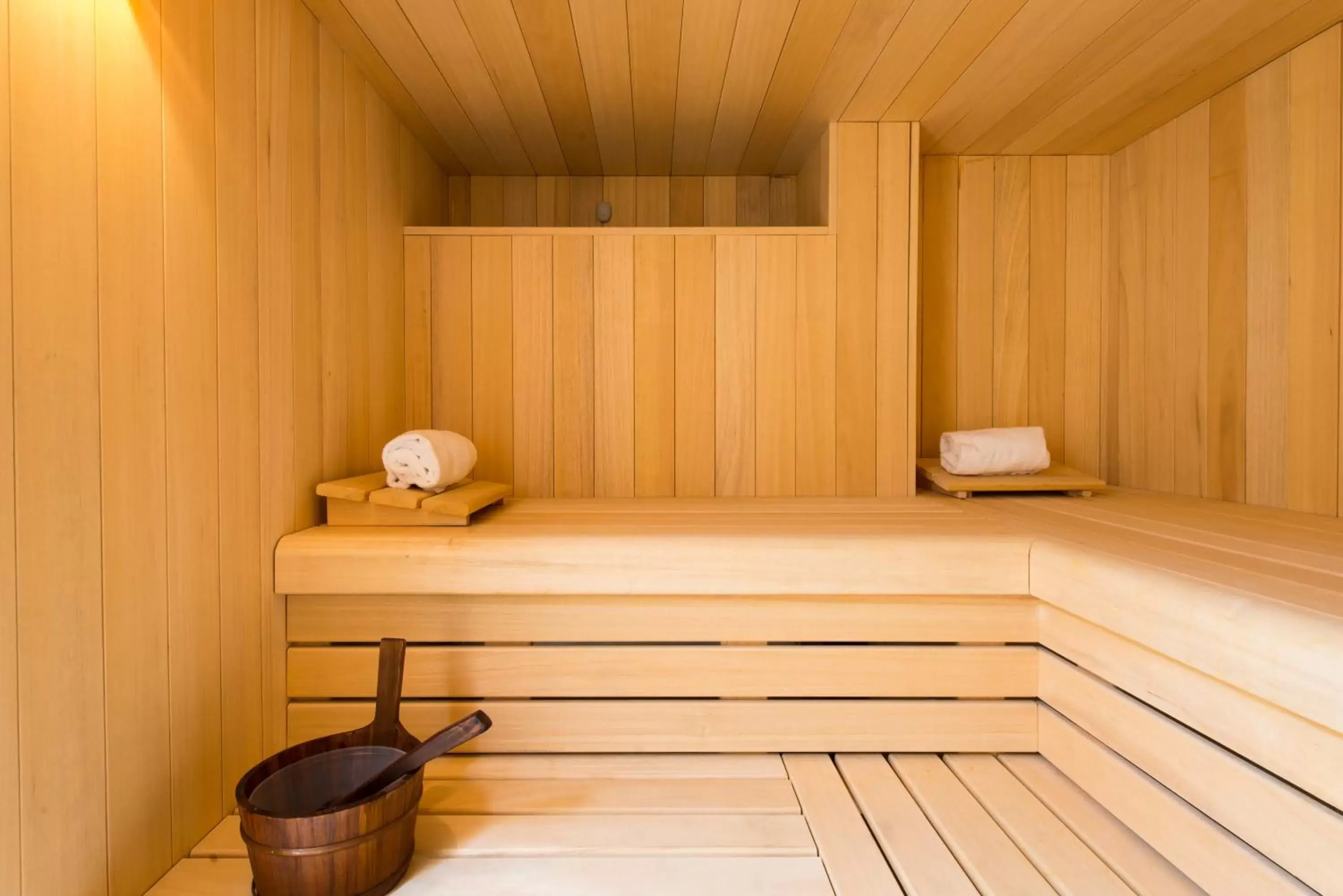 Sauna in Boutique Hotel Die Swaene