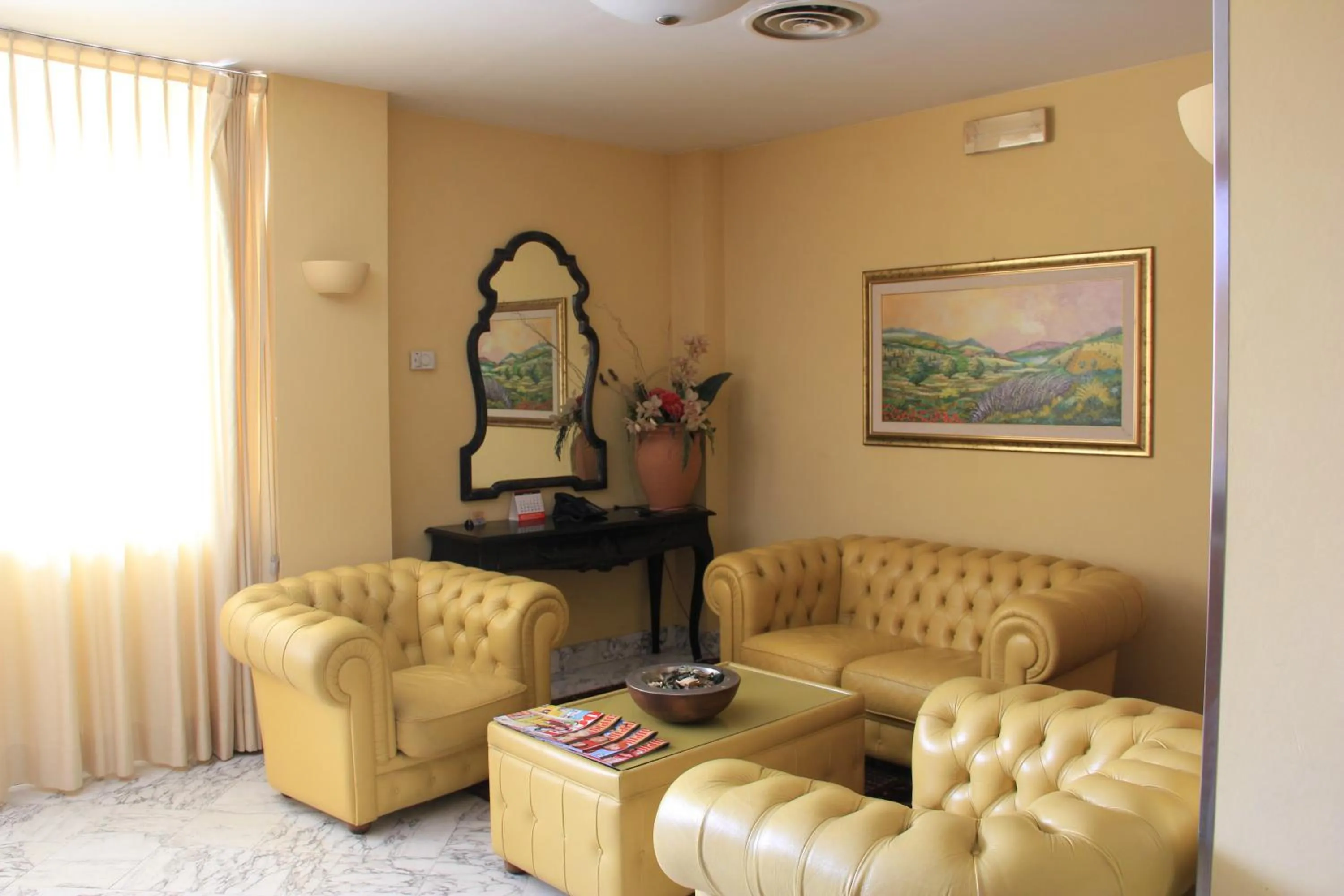 Seating area in Citta' Dei Papi