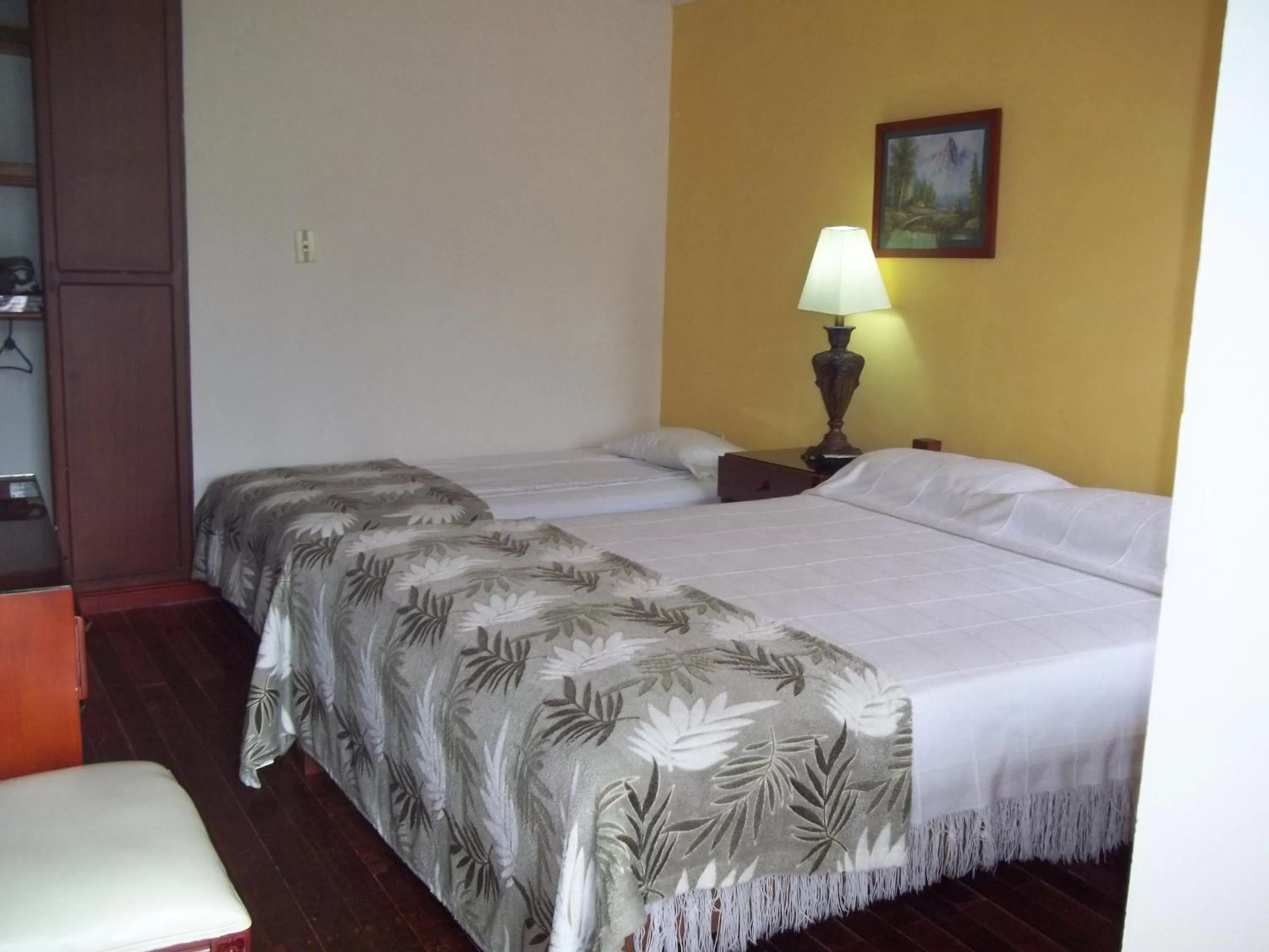 Bed in Cabañas Las Bifloras