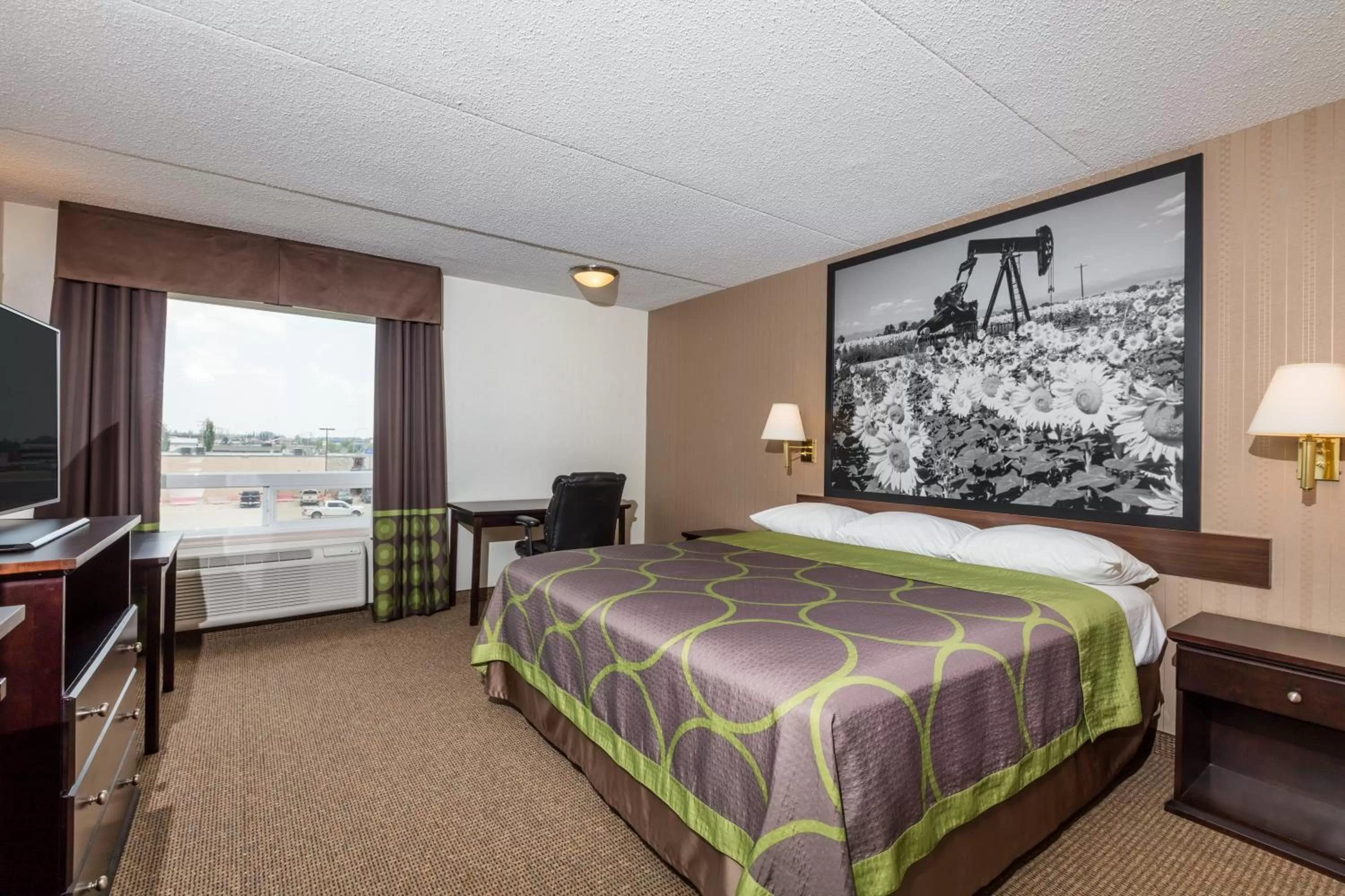 Bed in Super 8 by Wyndham Edson