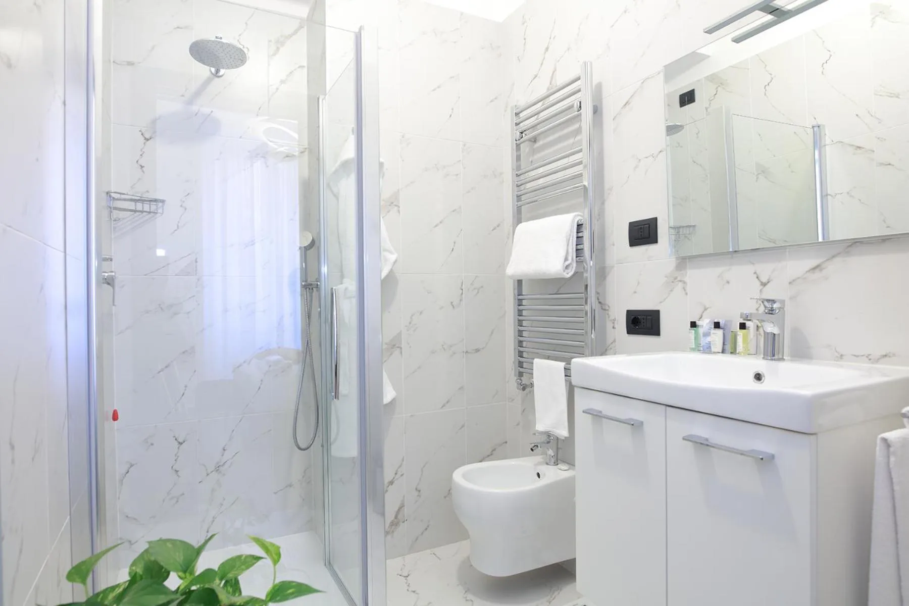 Bathroom in Hotel Sanpi Milano