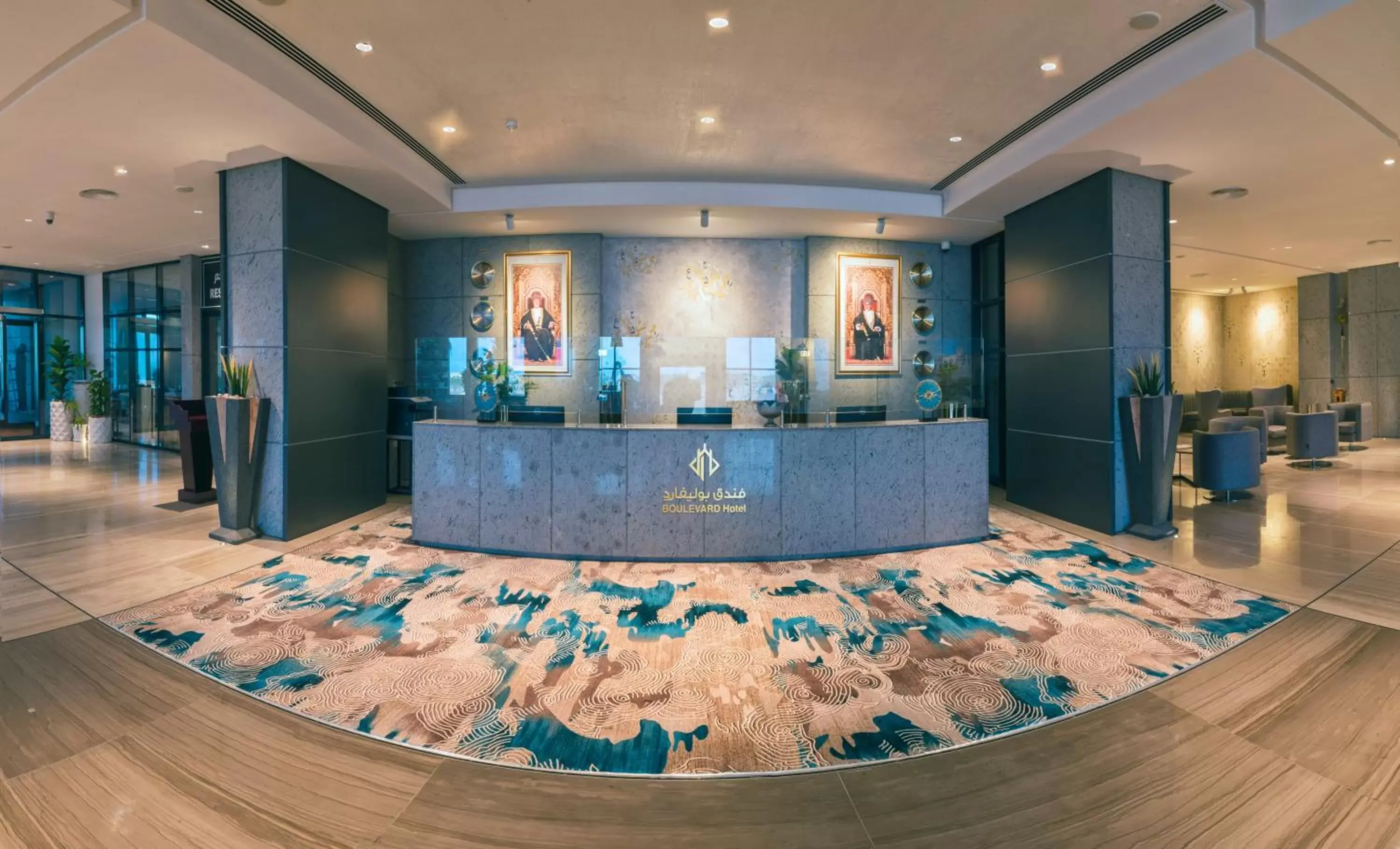 Lobby or reception, Lobby/Reception in Boulevard Hotel Oman