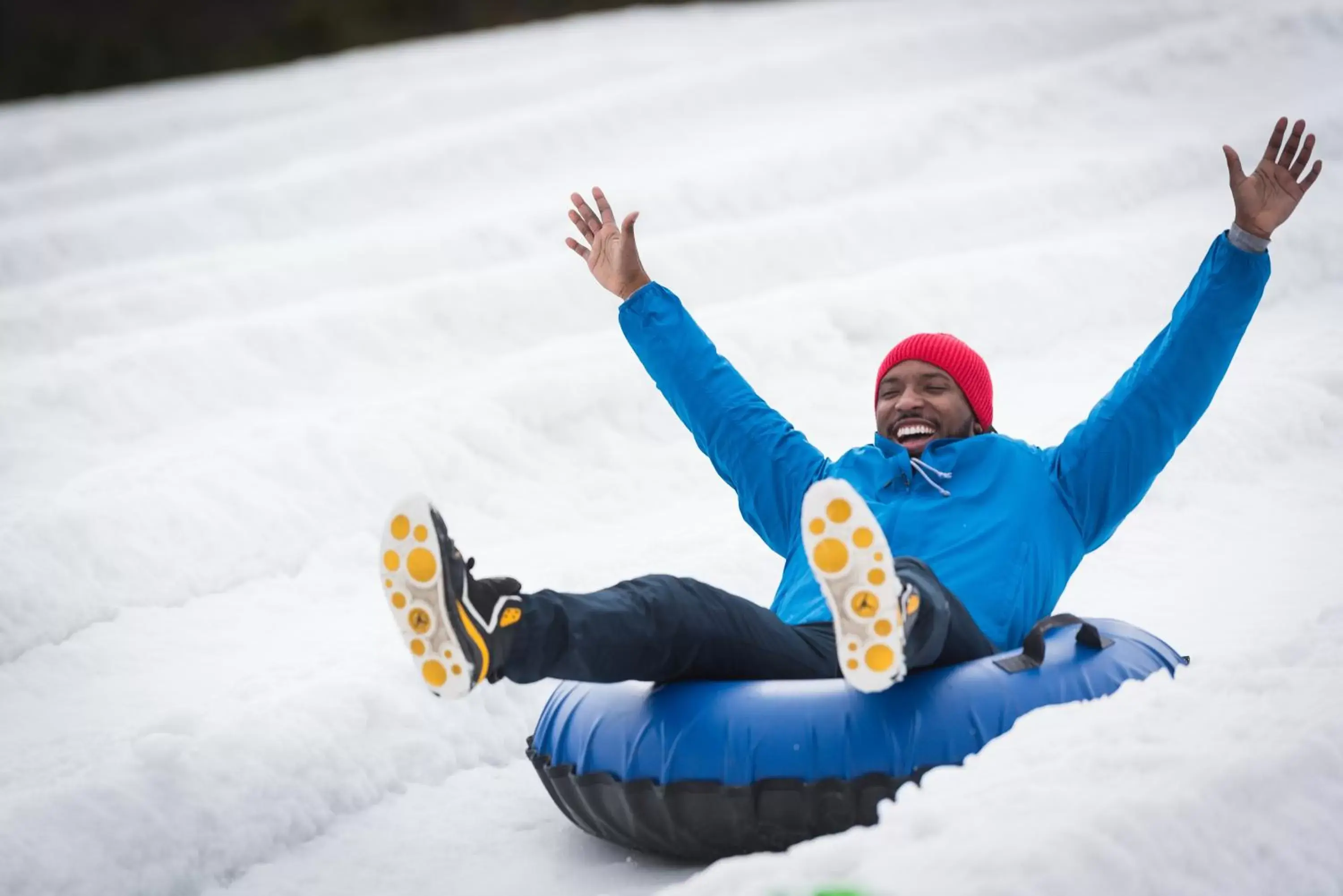 Winter, Children in Camelback Resort