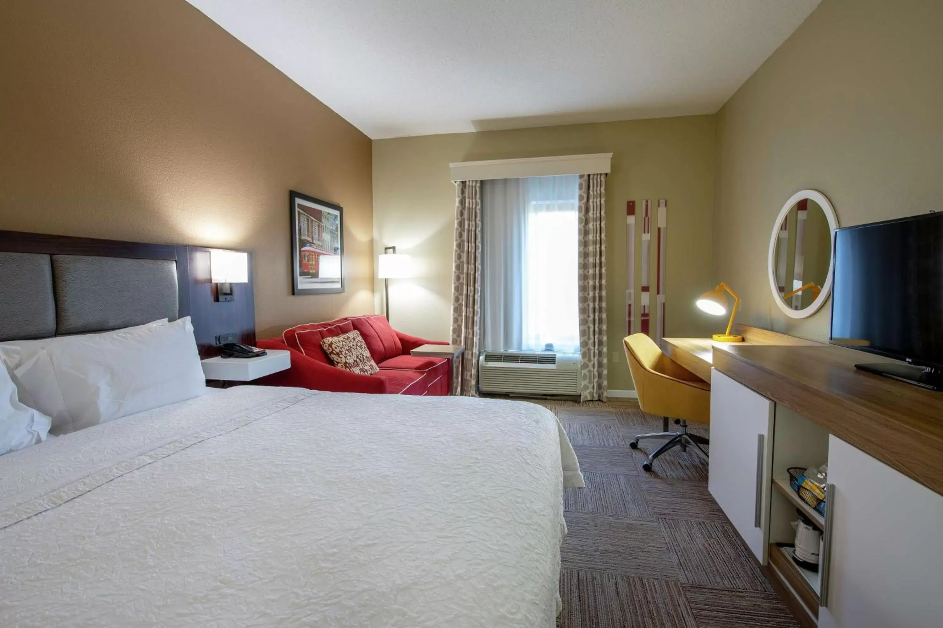 Bedroom in Hampton Inn and Suites Lafayette