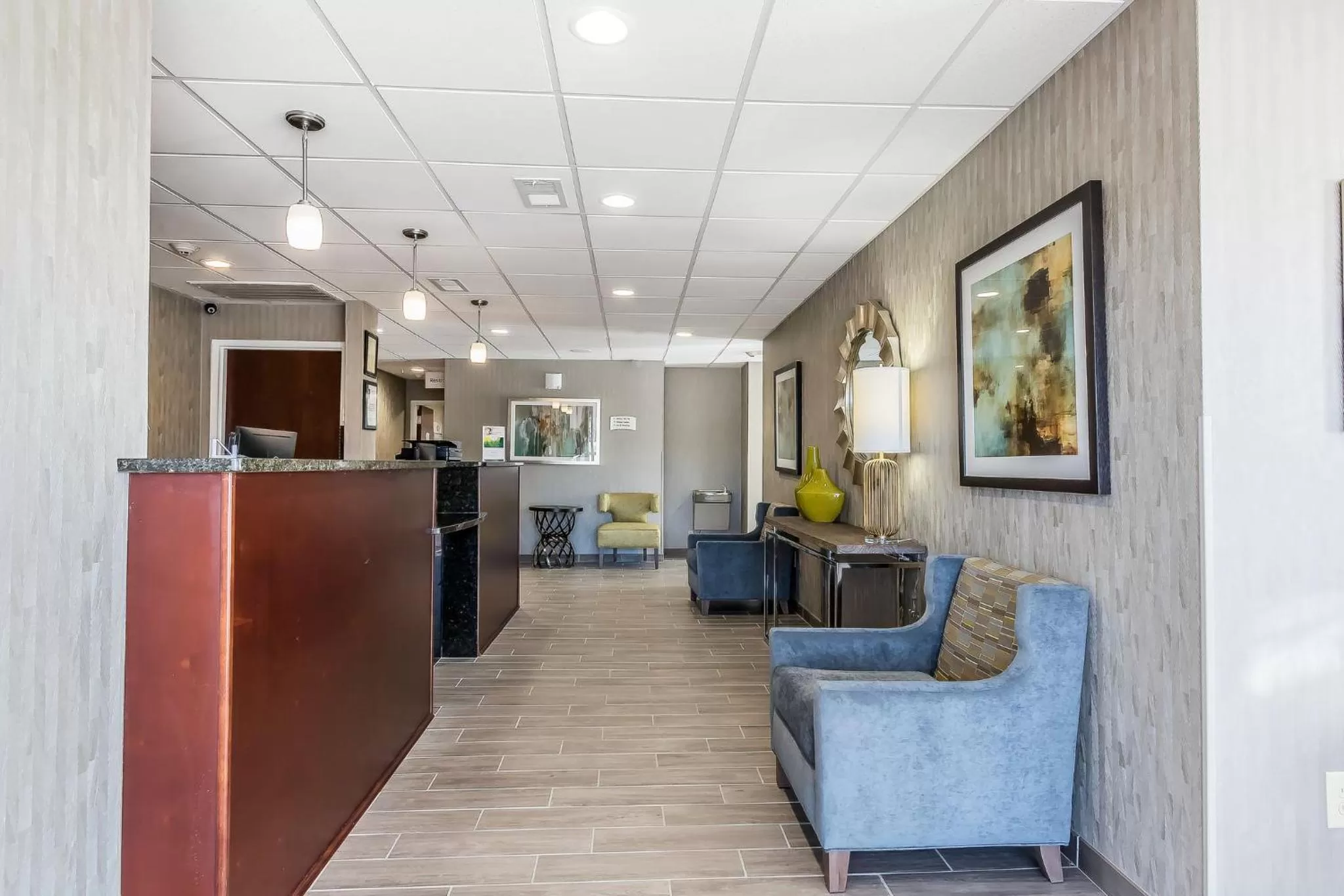 Lobby or reception in Quality Inn Pleasant View