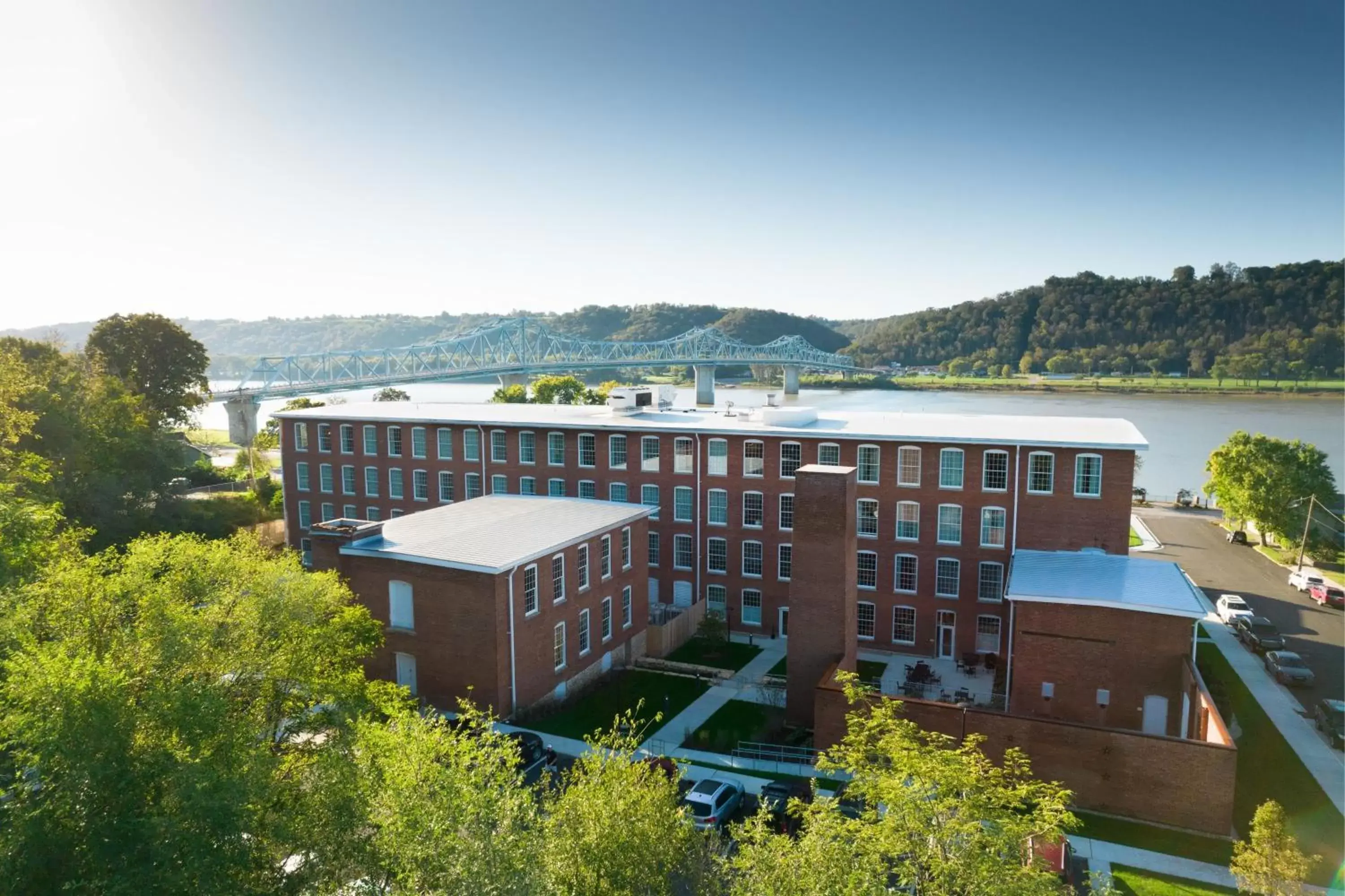 Property building, Bird's-eye View in Fairfield Inn & Suites Madison Historic Eagle Cotton Mill