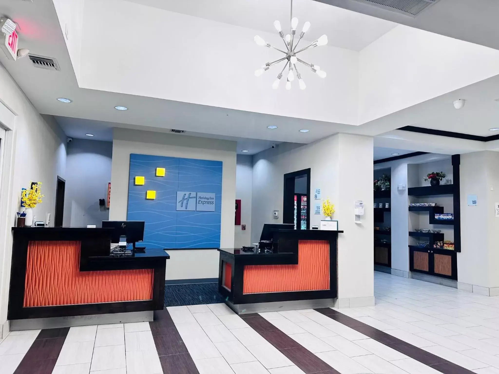 Property building, Lobby/Reception in Holiday Inn Express & Suites Houston East - Baytown, an IHG Hotel