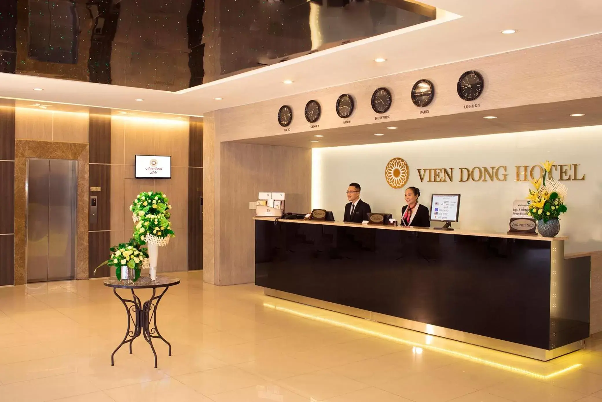 Lobby or reception in Vien Dong Hotel