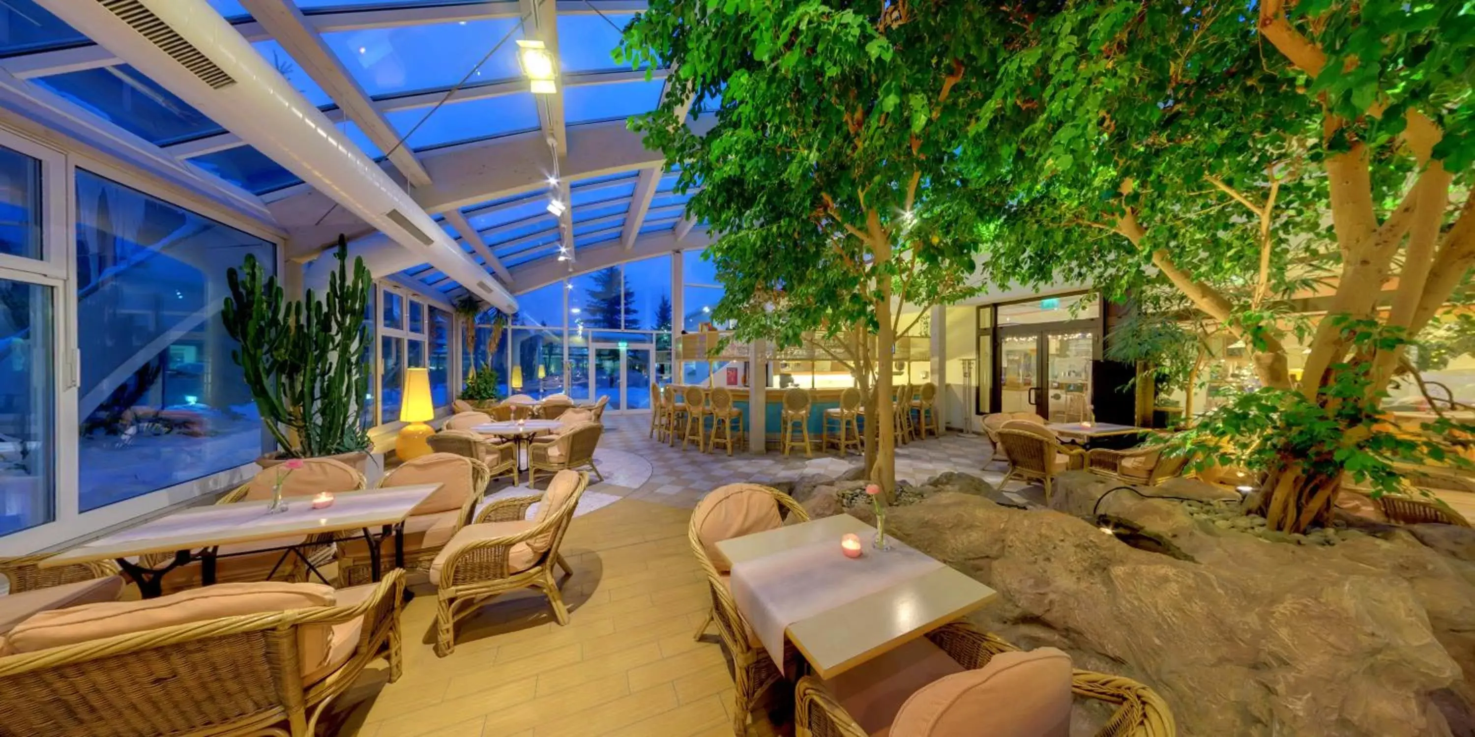 Lounge or bar, Restaurant/Places to Eat in IFA Schöneck Hotel & Ferienpark