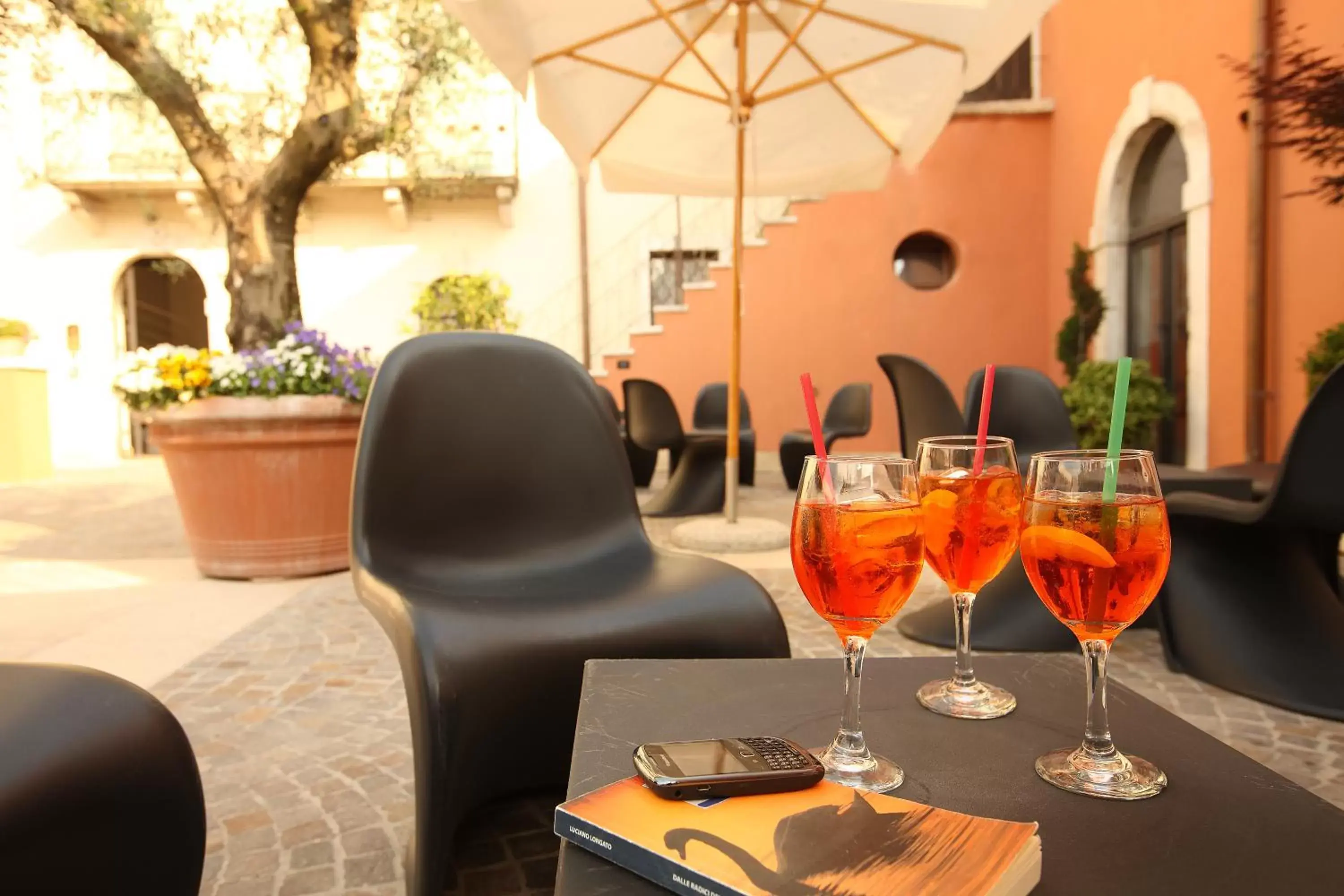 Garden, Restaurant/Places to Eat in Corte San Luca Apartments