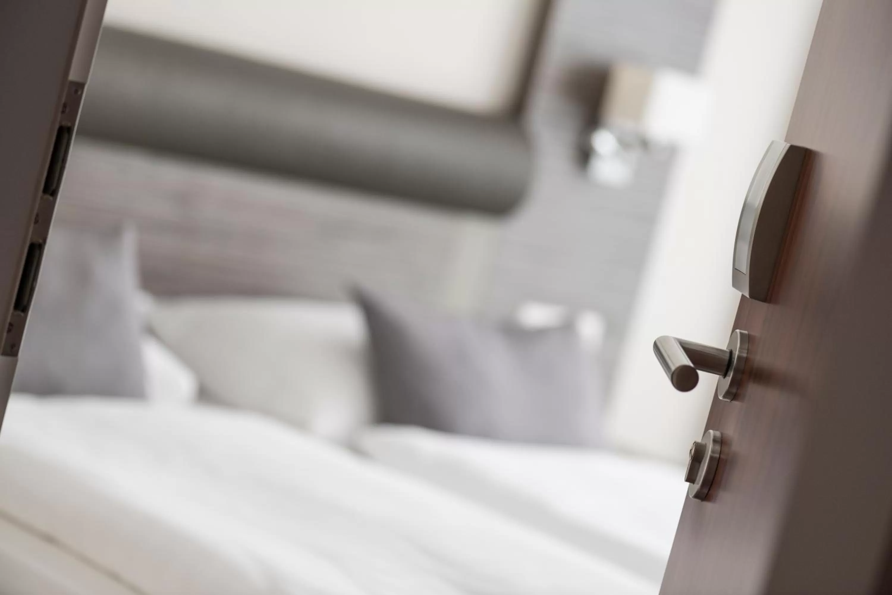 Decorative detail, Bed in Hotel Westfalia