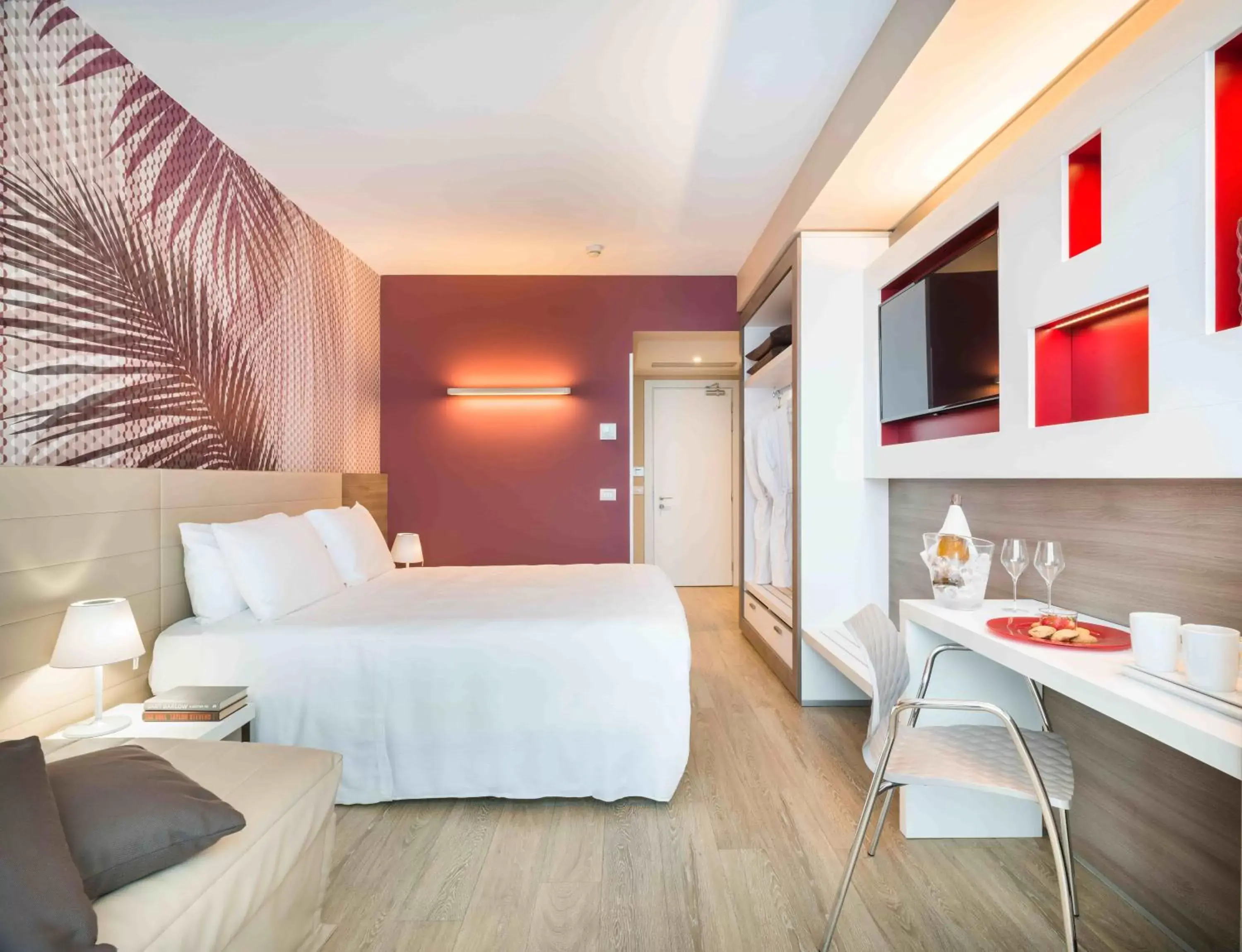 Bedroom in Enjoy Garda Hotel