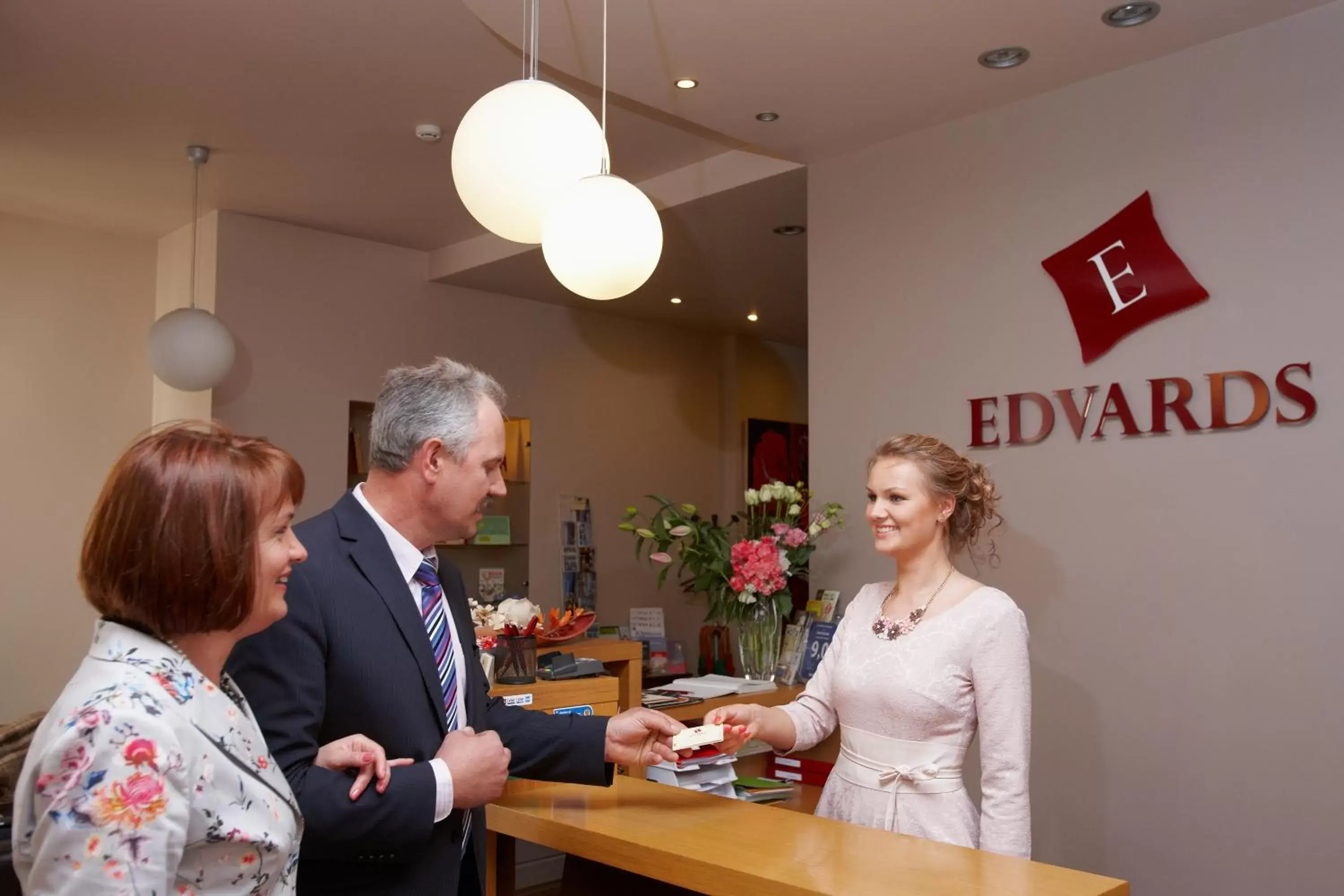 Staff in Hotel Edvards