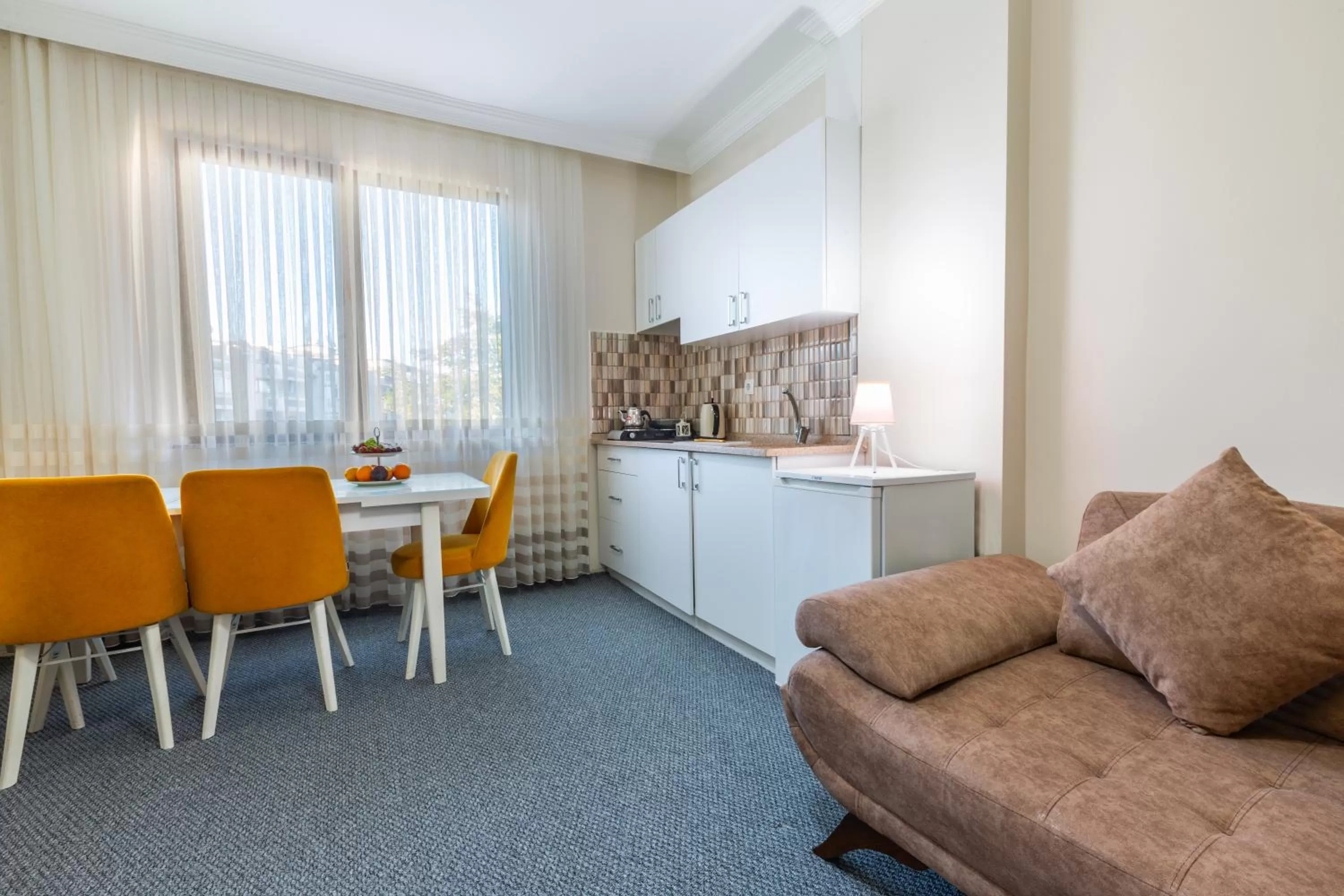 Seating Area in Bikka&Asell Suite Hotel