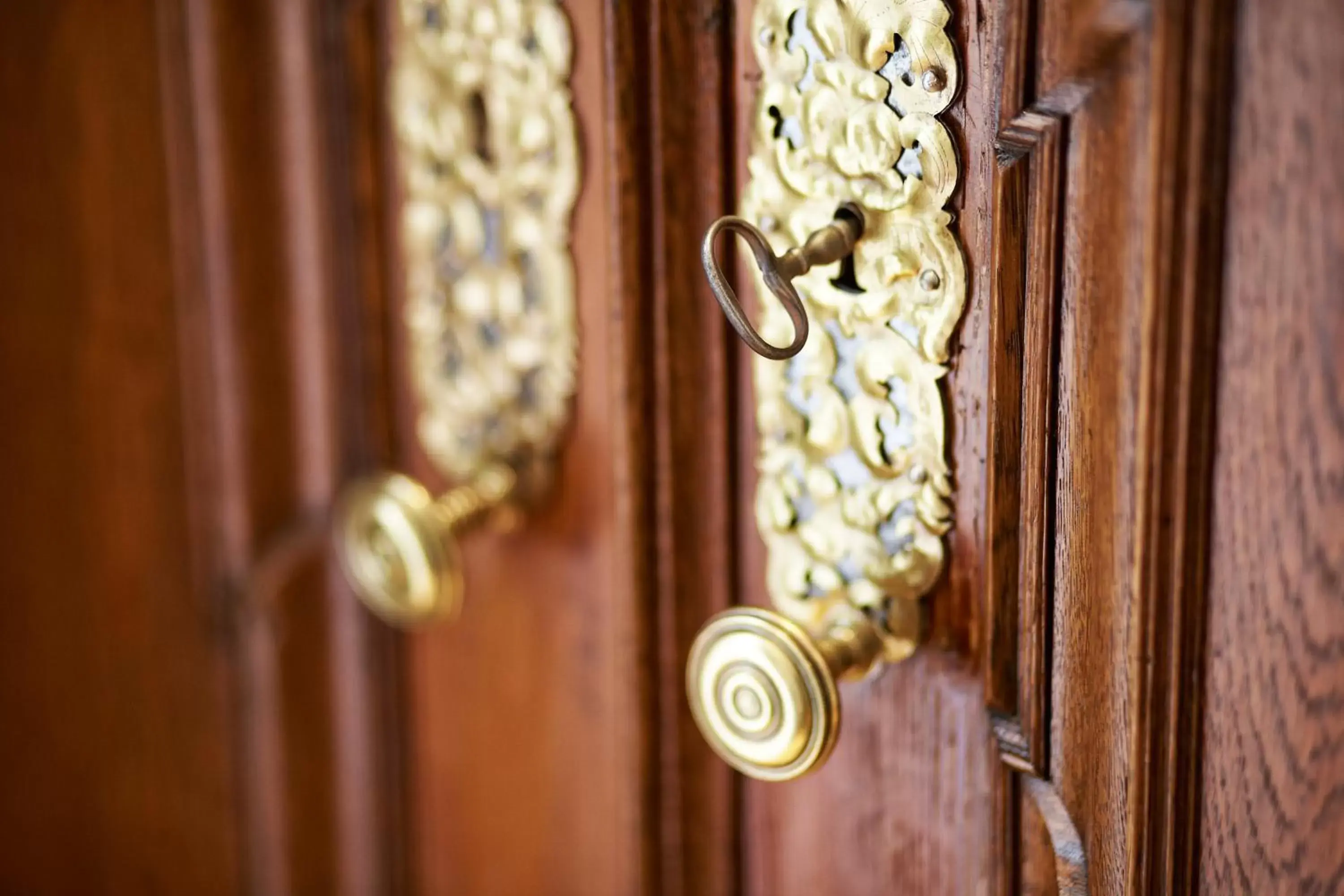 Decorative detail in Hôtel & Spa Le Bouclier D'or