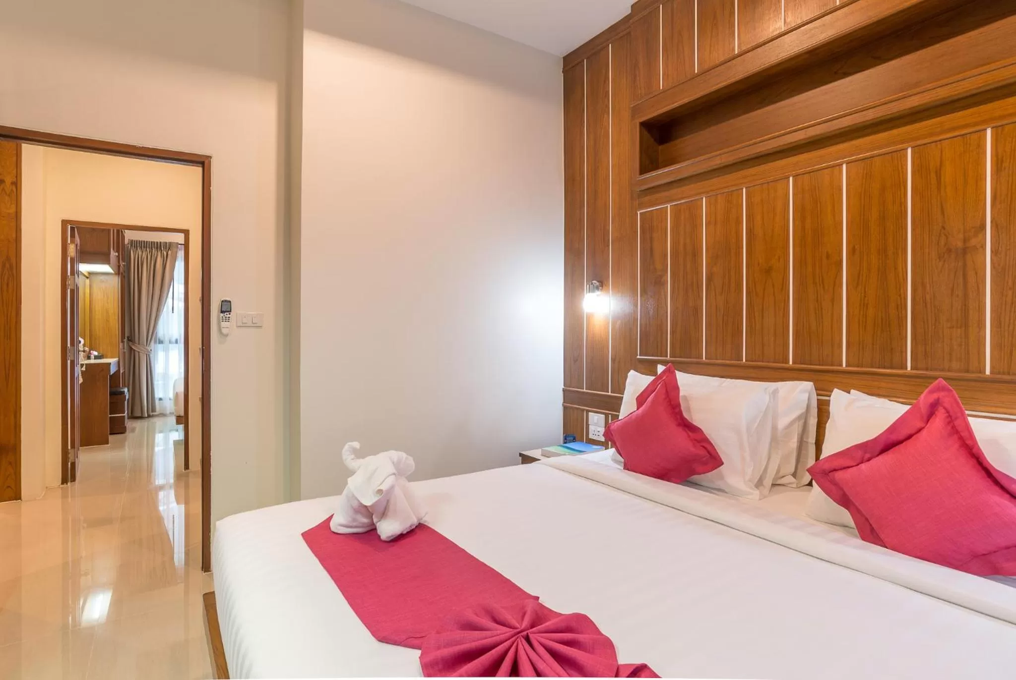 Bed in The Scene Cliff View Villas