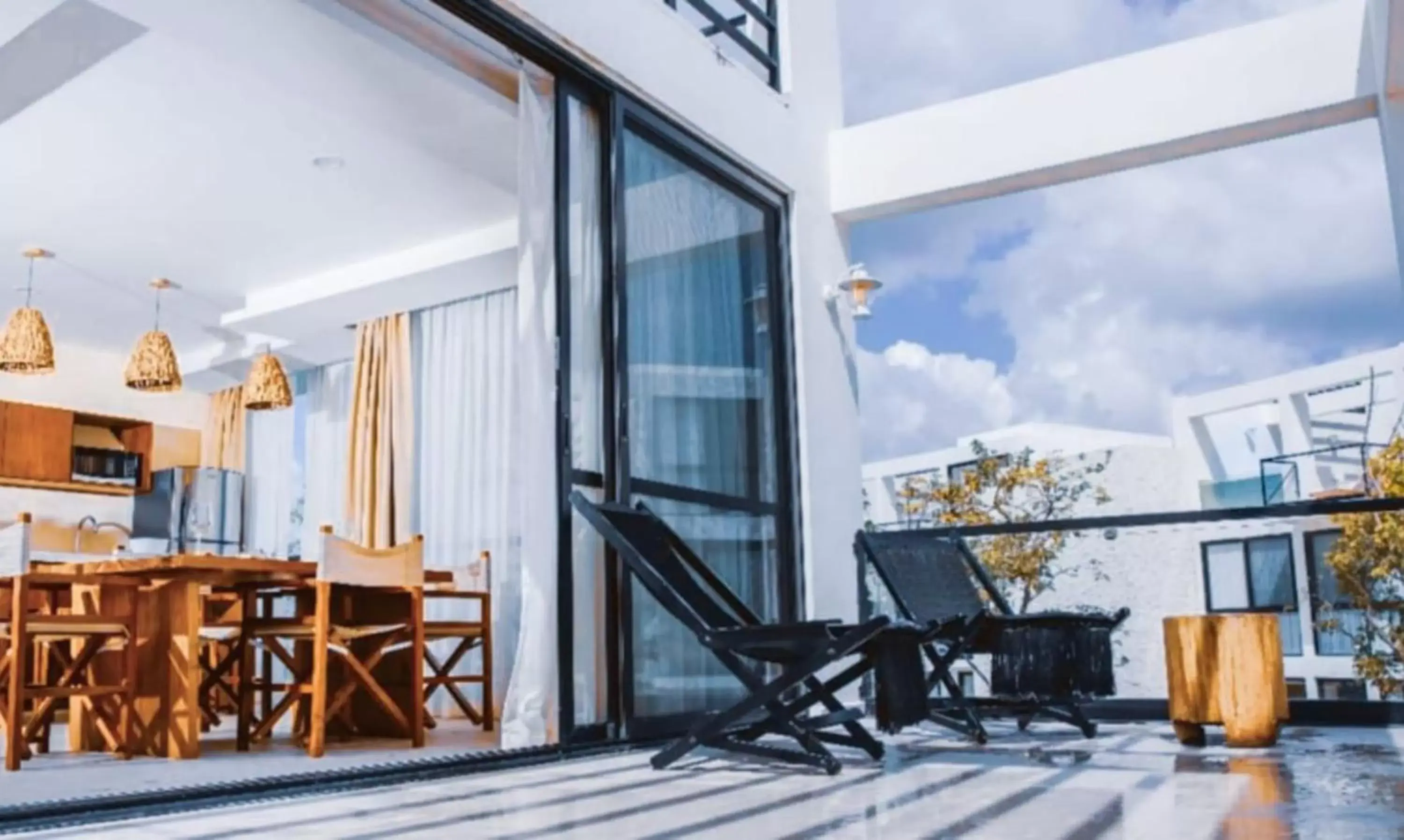 Balcony/Terrace in The Waves Tulum