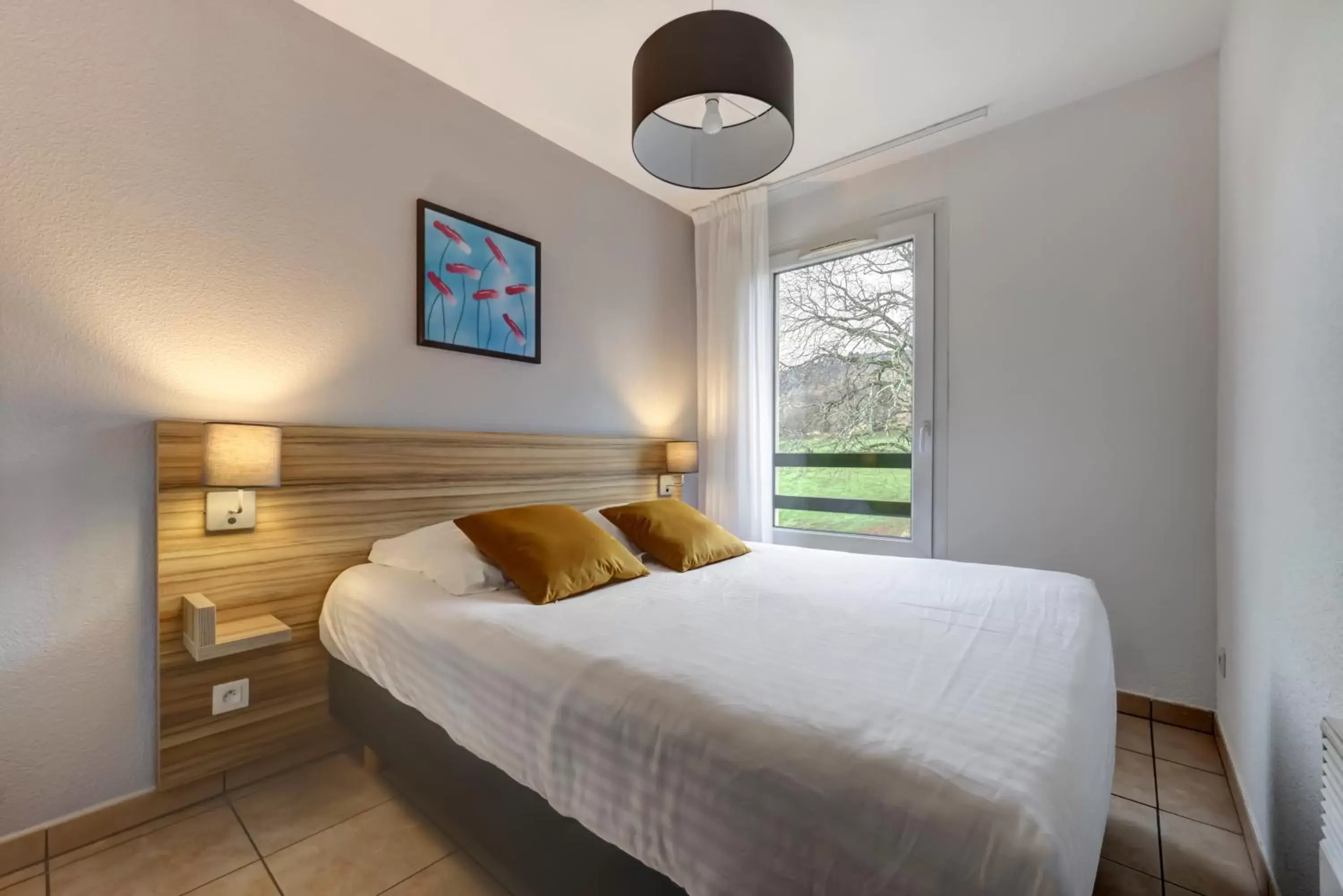 Bedroom, Bed in Zenitude Hôtel-Résidences L'Orée du Parc