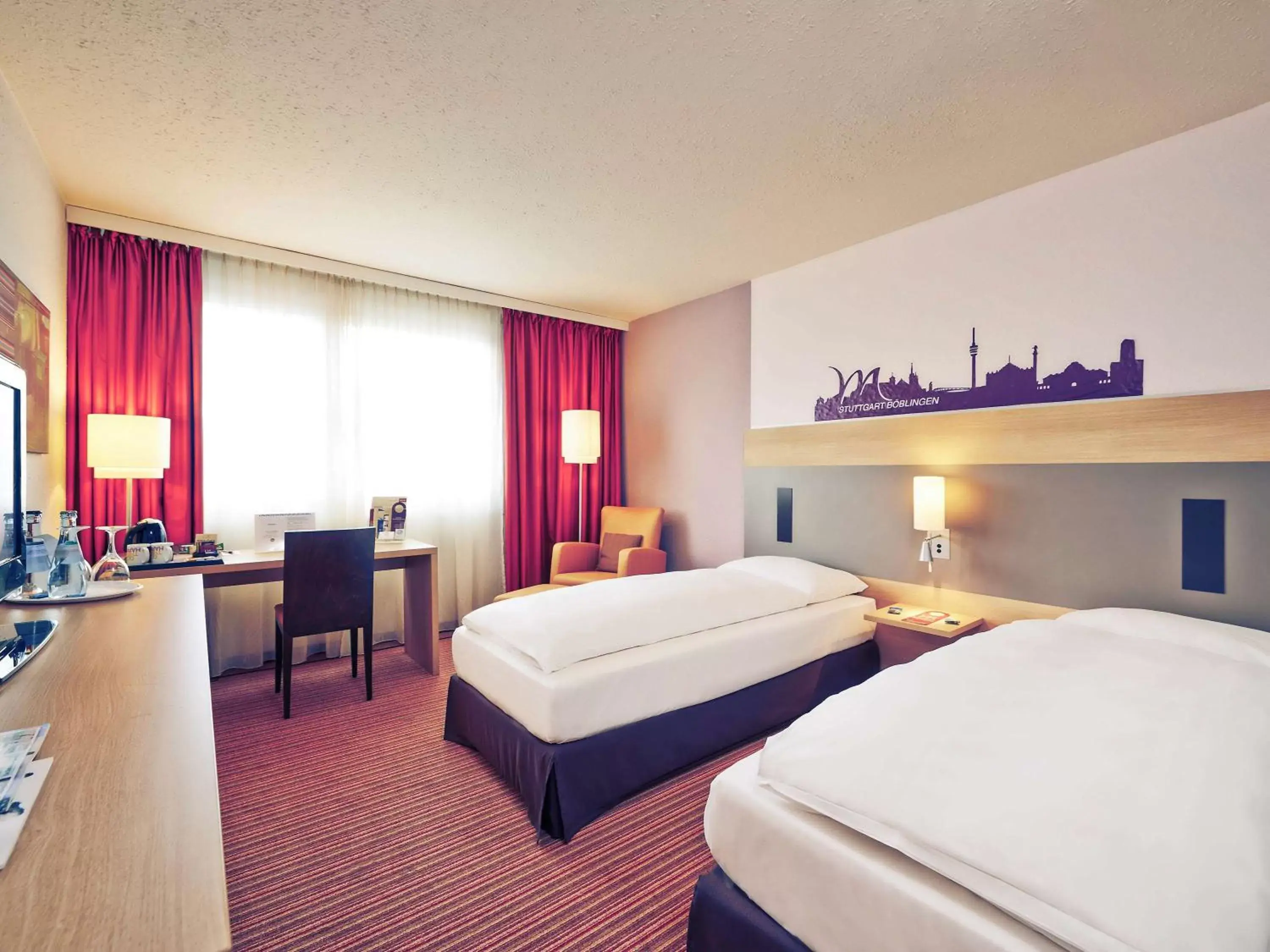 Photo of the whole room, Bed in The Rilano Hotel Stuttgart Böblingen
