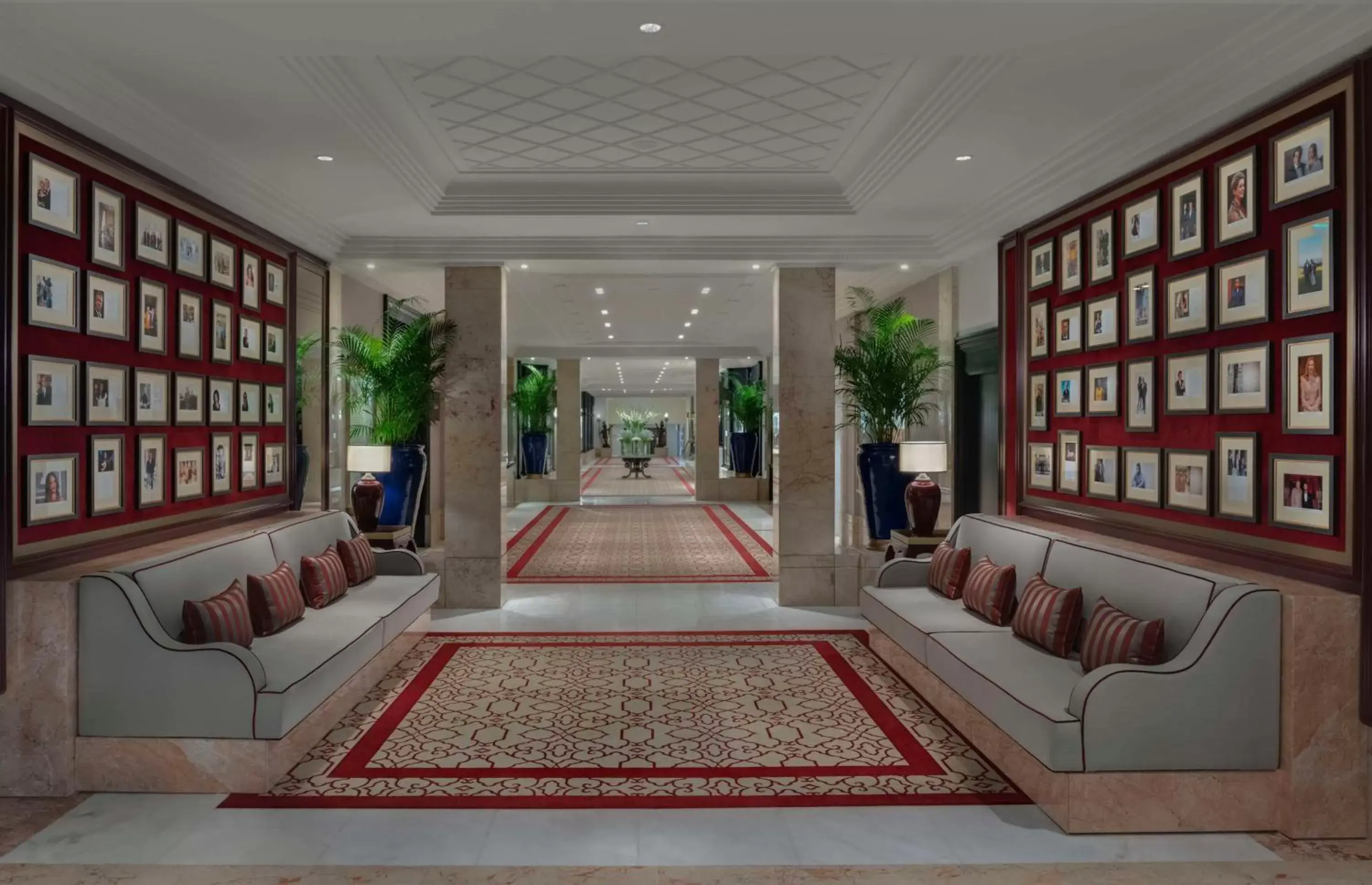 Lobby or reception in Çırağan Palace Kempinski Istanbul