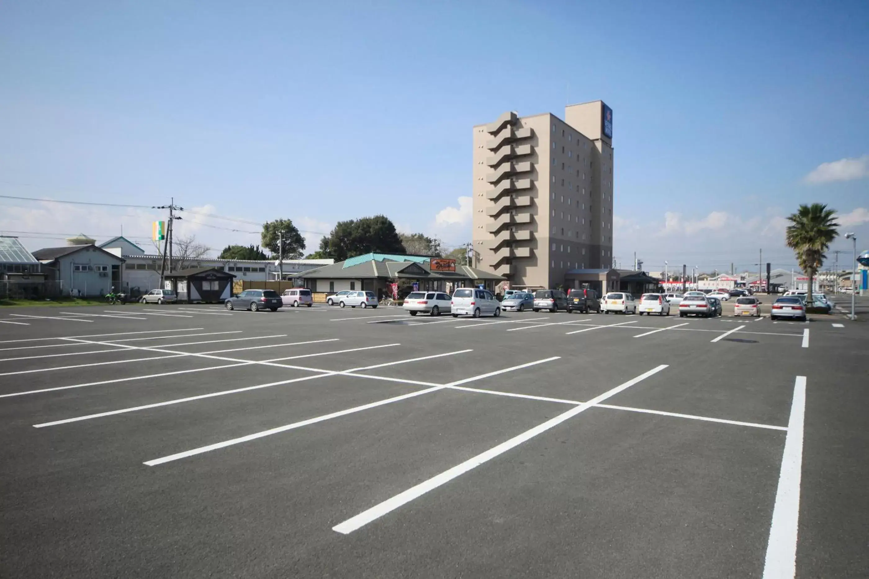 Facade/entrance in Vessel Hotel Miyakonojo