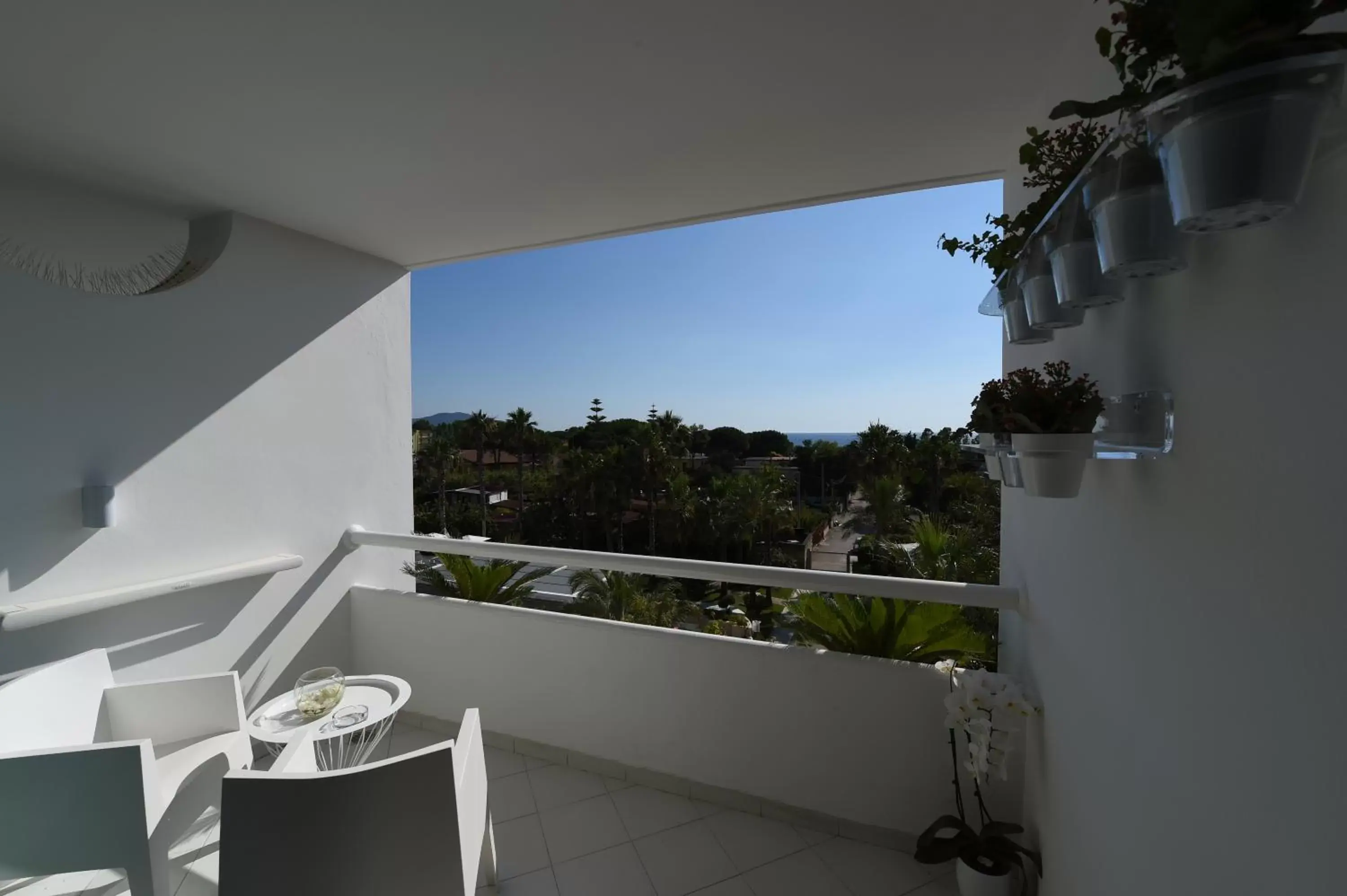 View (from property/room), Balcony/Terrace in Mec Paestum Hotel