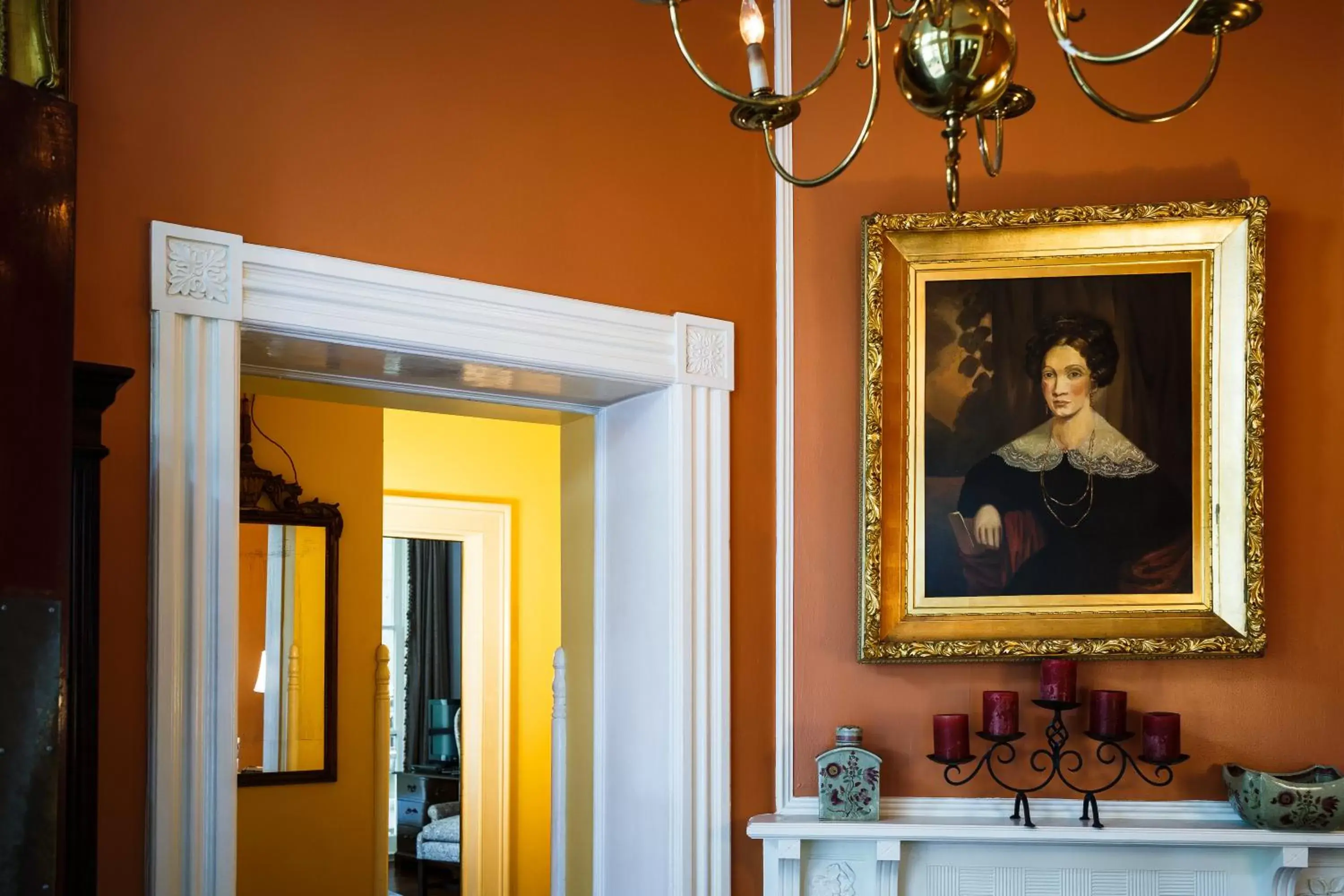 Lobby or reception in Eliza Thompson House, Historic Inns of Savannah Collection Lobby or reception in Eliza Thompson House, Historic Inns of Savannah Collection