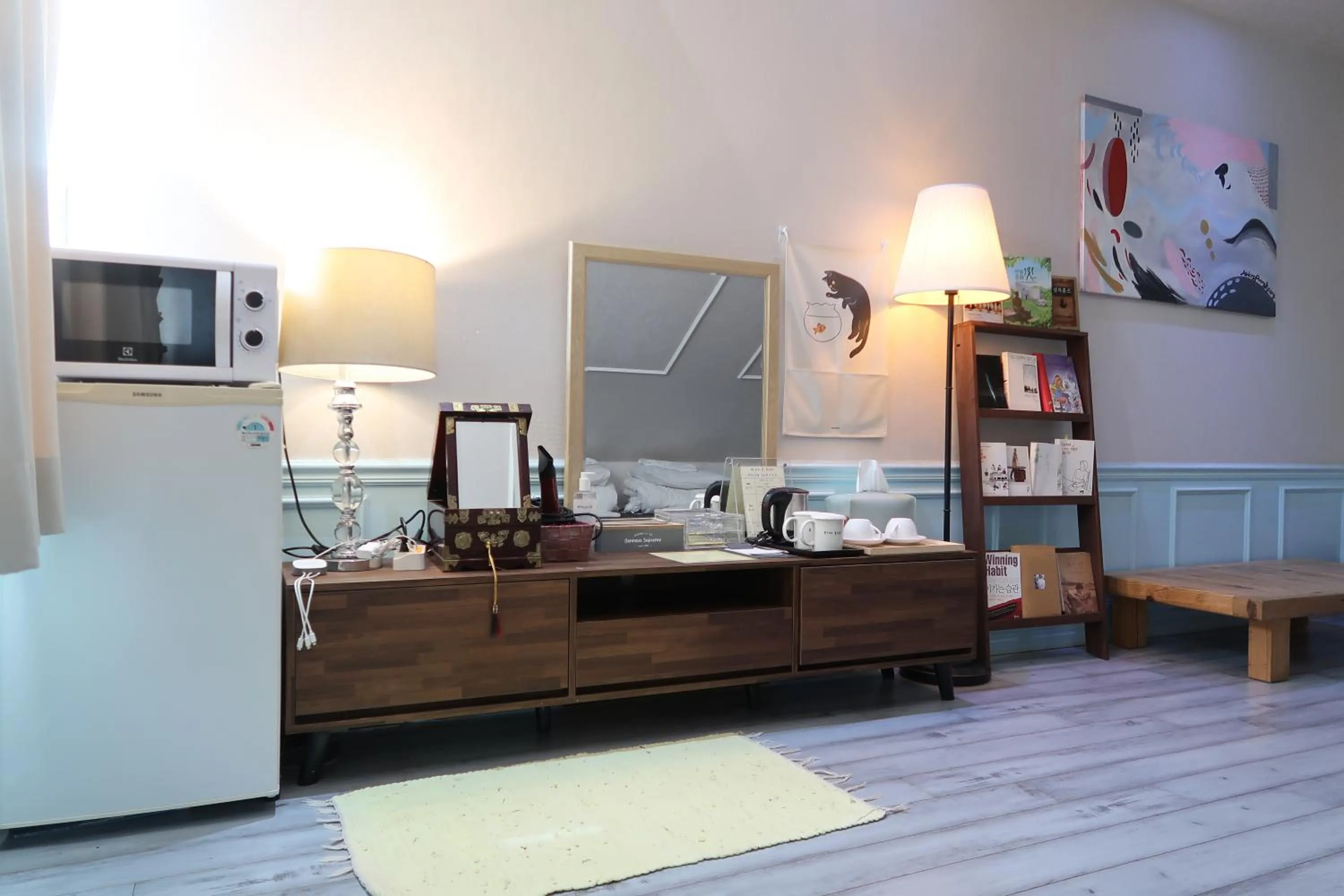 Dining area in Andong Poong-gyung HOSTEL n LIBRARY