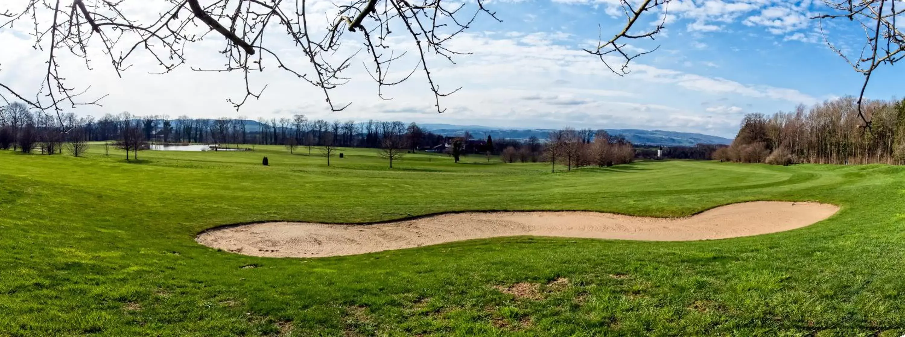 Golfcourse in Wellnesshotel Golf Panorama
