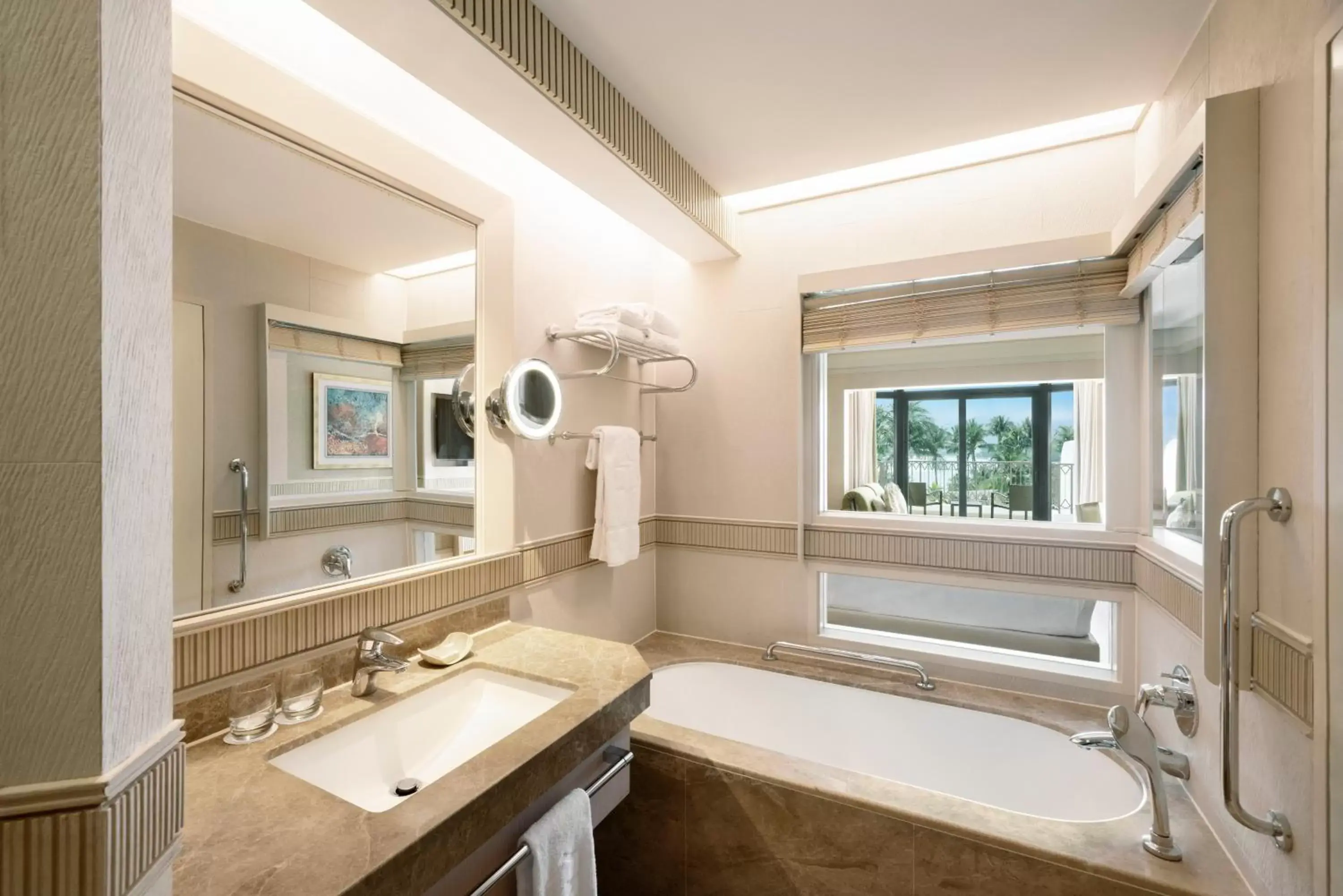 Shower, Bathroom in Shangri-La Rasa Sentosa, Singapore