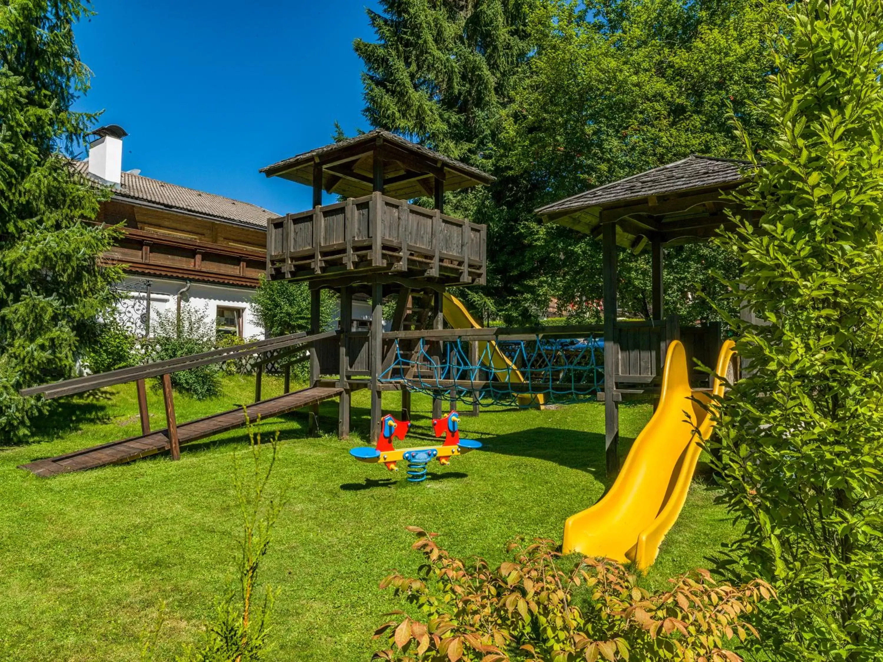 Children play ground, Children's Play Area in Relais&Châteaux Spa-Hotel Jagdhof