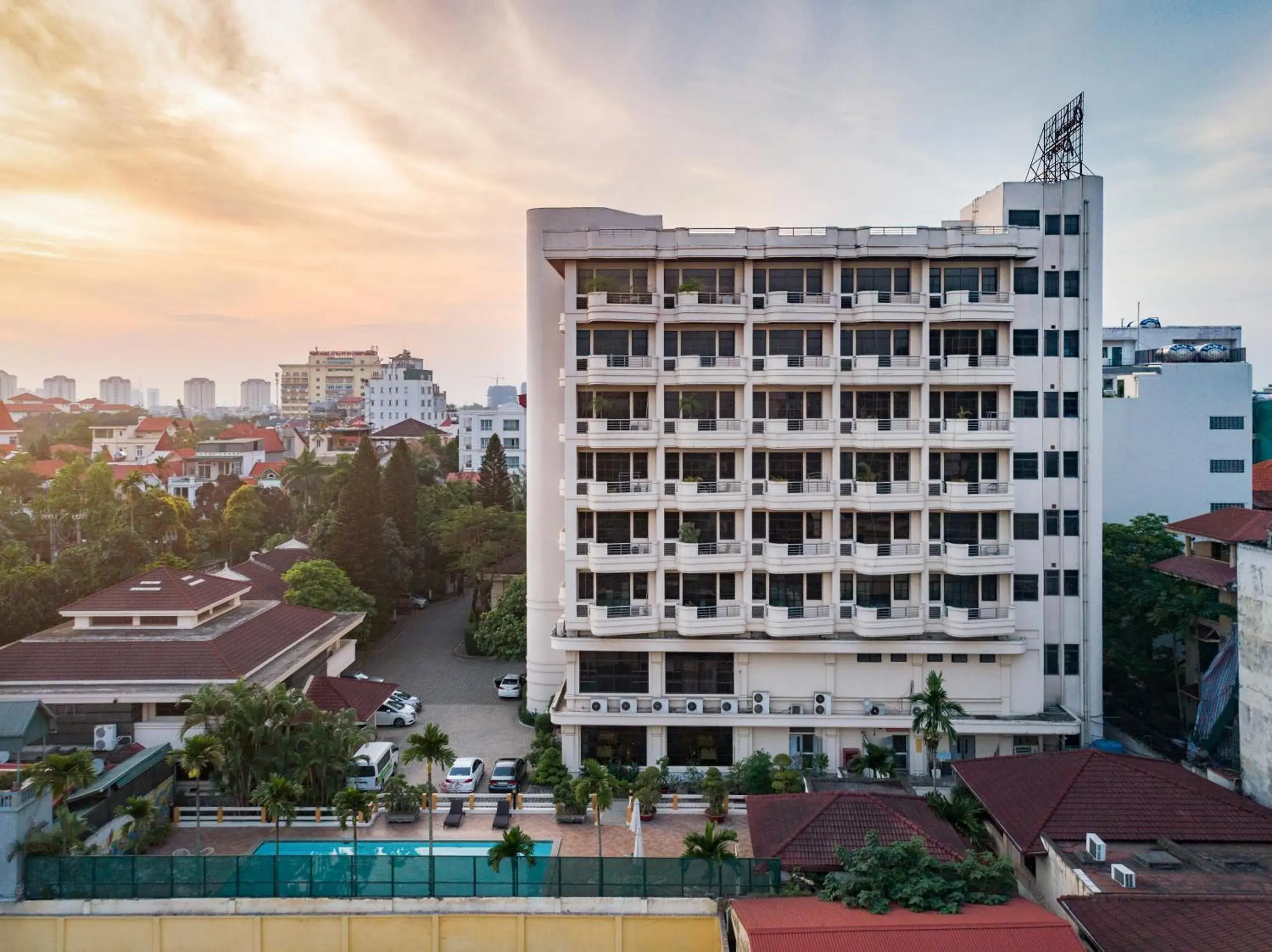 Bird's eye view, Property Building in Oriental Palace