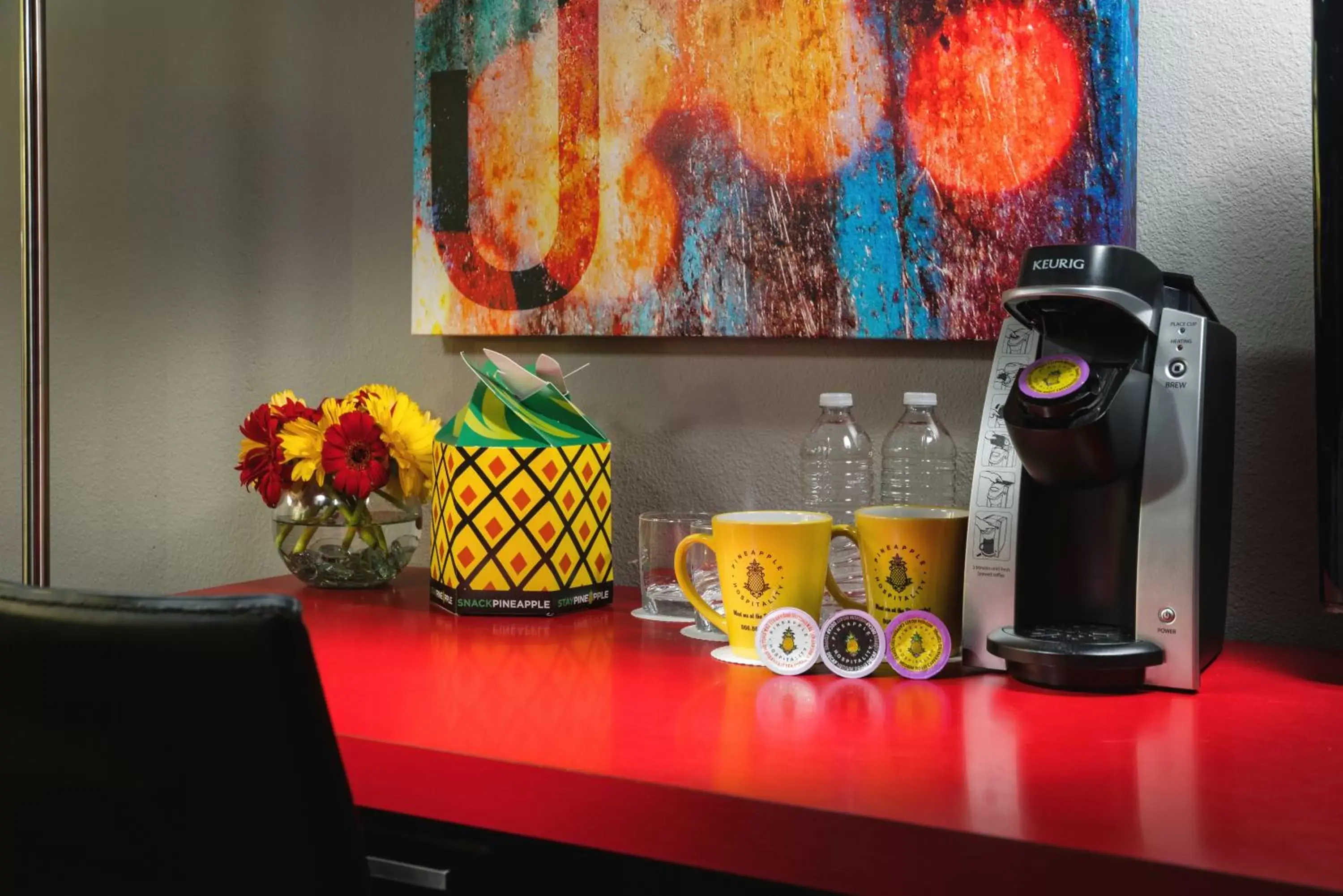 Coffee/tea facilities in Staypineapple, Hotel FIVE, Downtown Seattle