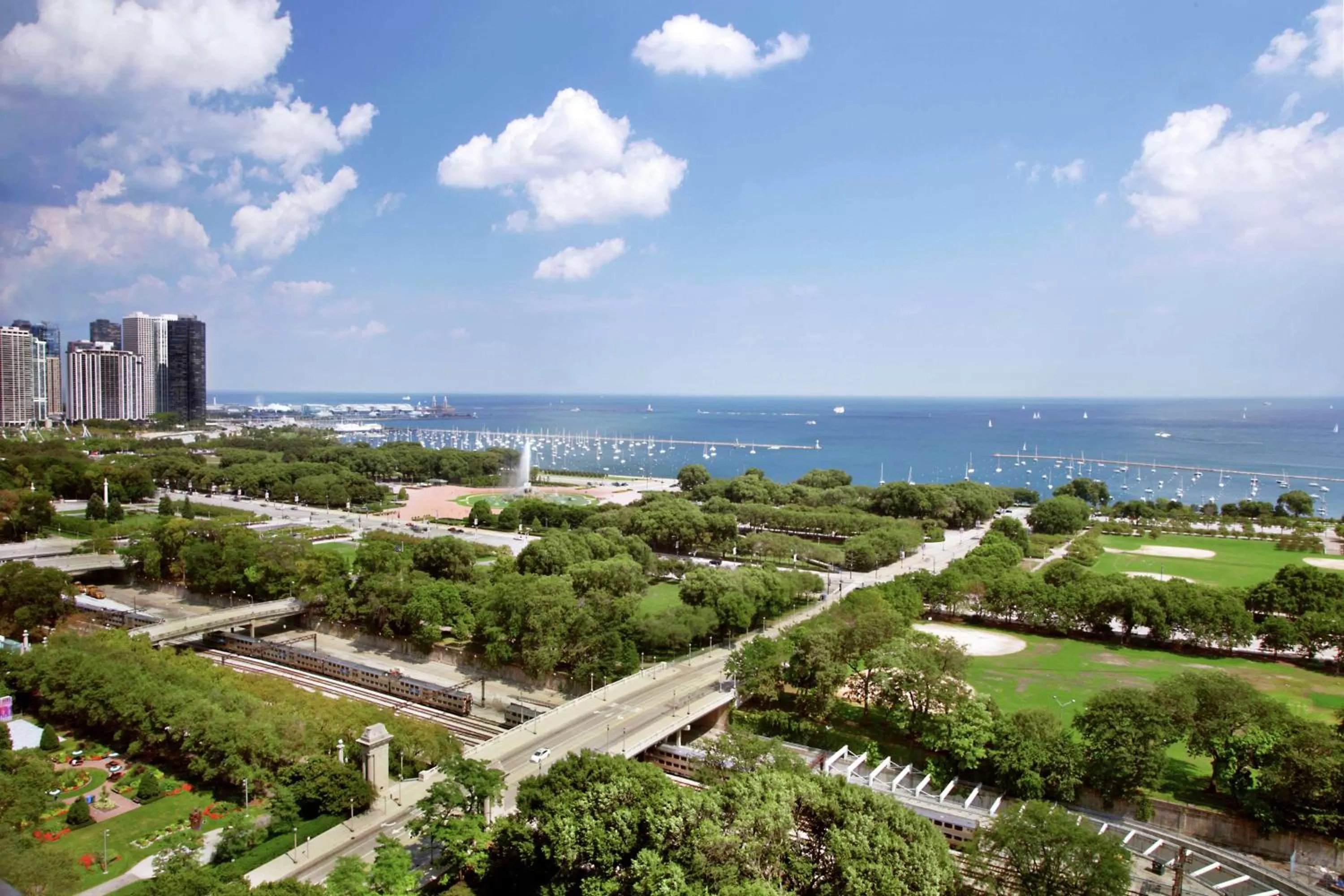 View (from property/room) in Hilton Chicago